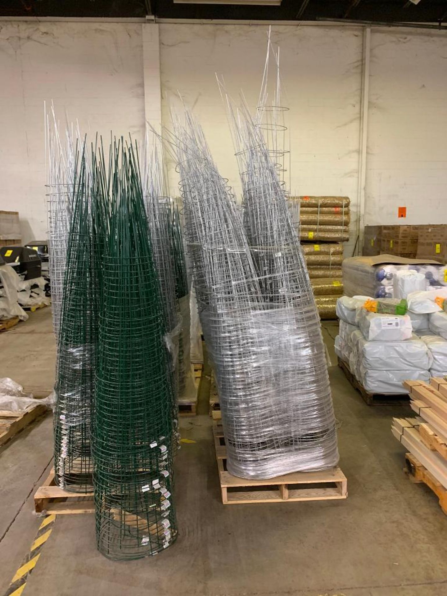 (16) Pallets of Tomato Cages