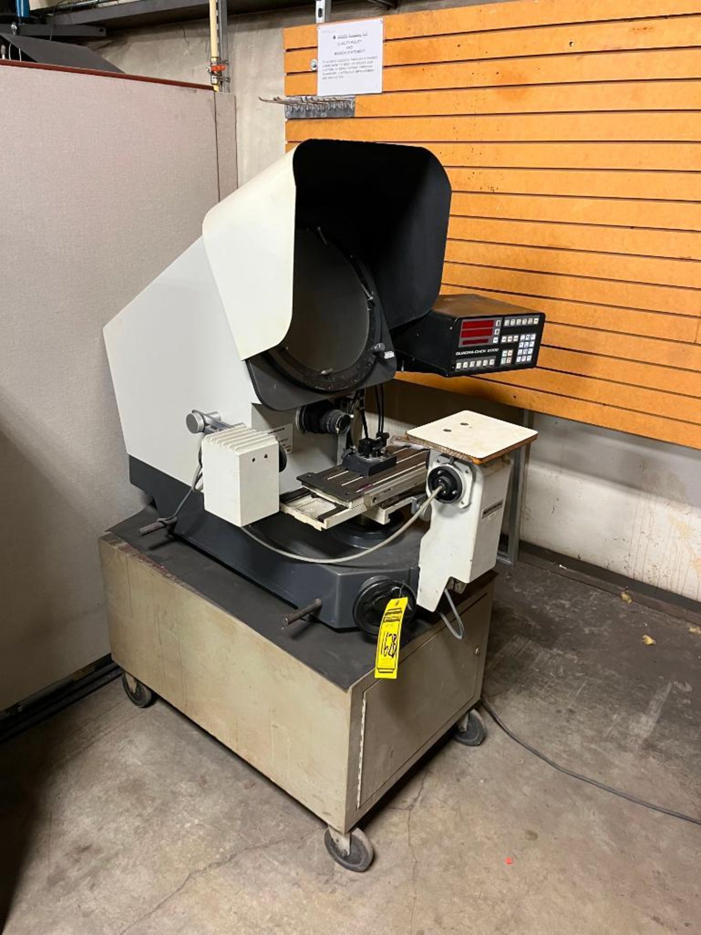 Certified Comparator Products Refurbished Mitutoyo Optical Comparator, Type PH-350, C/N 162-101, S/N