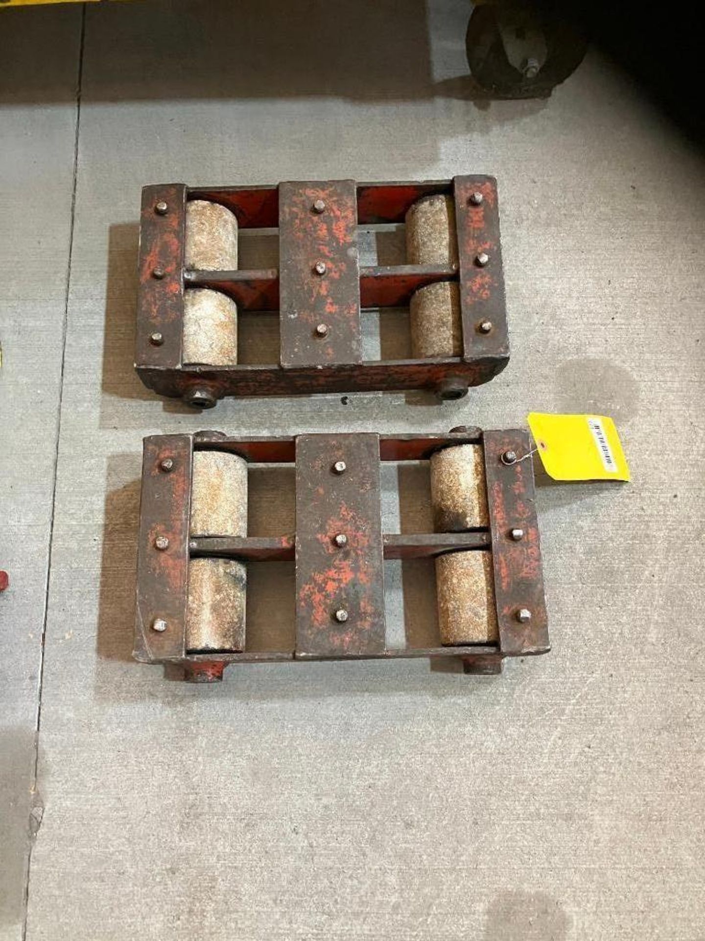 Set of 20,000 LB. Cap. Machine Skates - Image 2 of 2