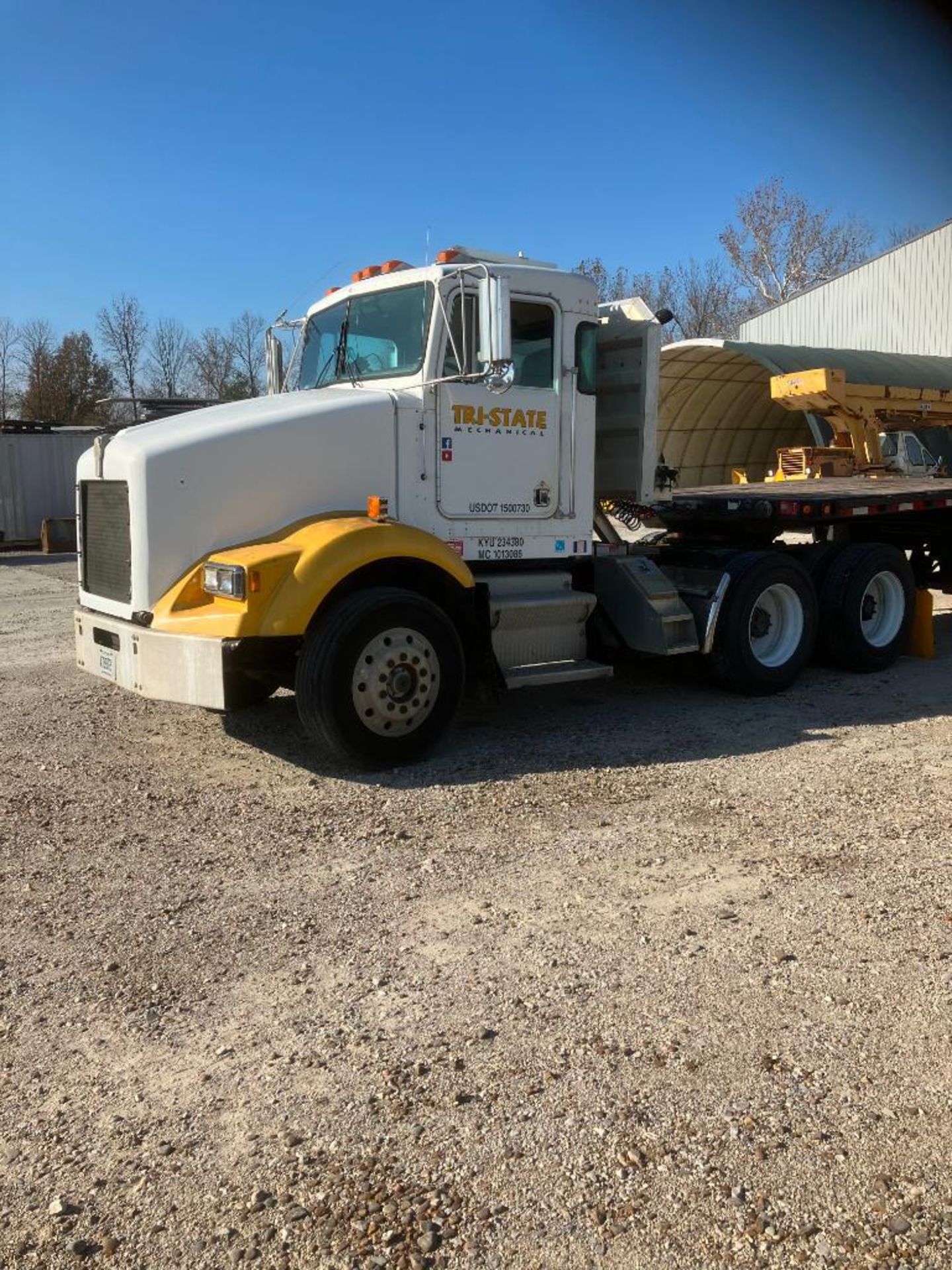 1992 Kenworth Truck Tractor, Vin 1XKBD59XXP3593725, Model T450B, Day Cab, Tandem Axle, 22.5 Wheels,