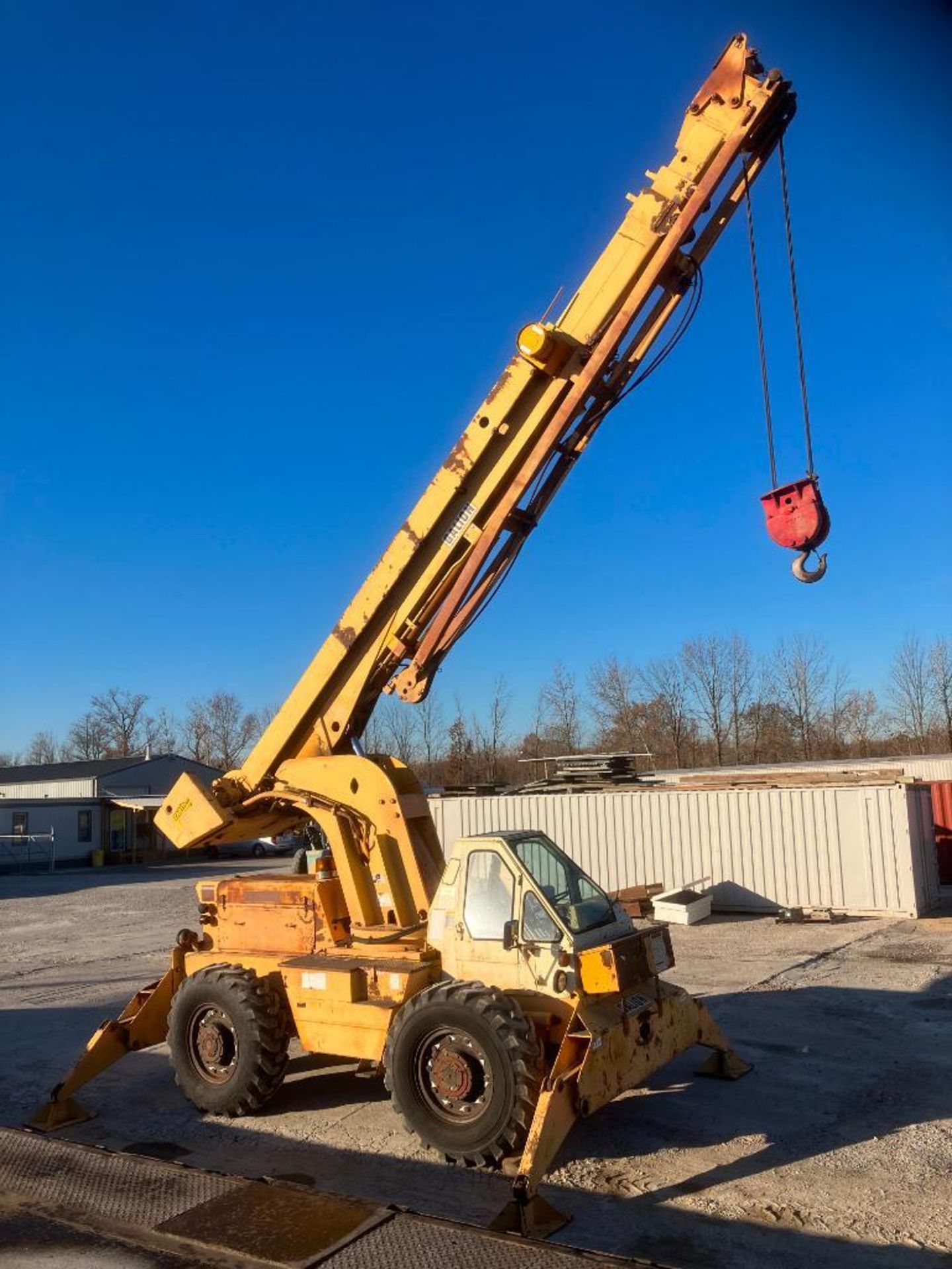 Galion 125A Rough Terrain Crane, S/N 8717, Detroit Diesel Engine, Model 50335001, 12.5-Ton Cap., Jib - Image 4 of 5