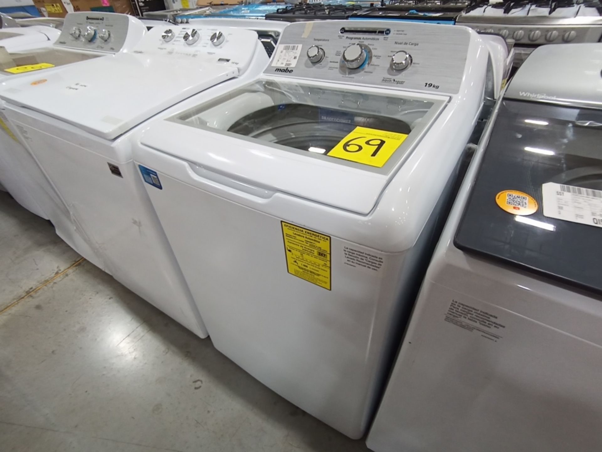 Lote de 3 Lavadoras contiene: 1 Lavadora de 18KG, Marca Whirlpool, Modelo 8MWTW1823WJMD, Serie HLA2 - Image 5 of 13