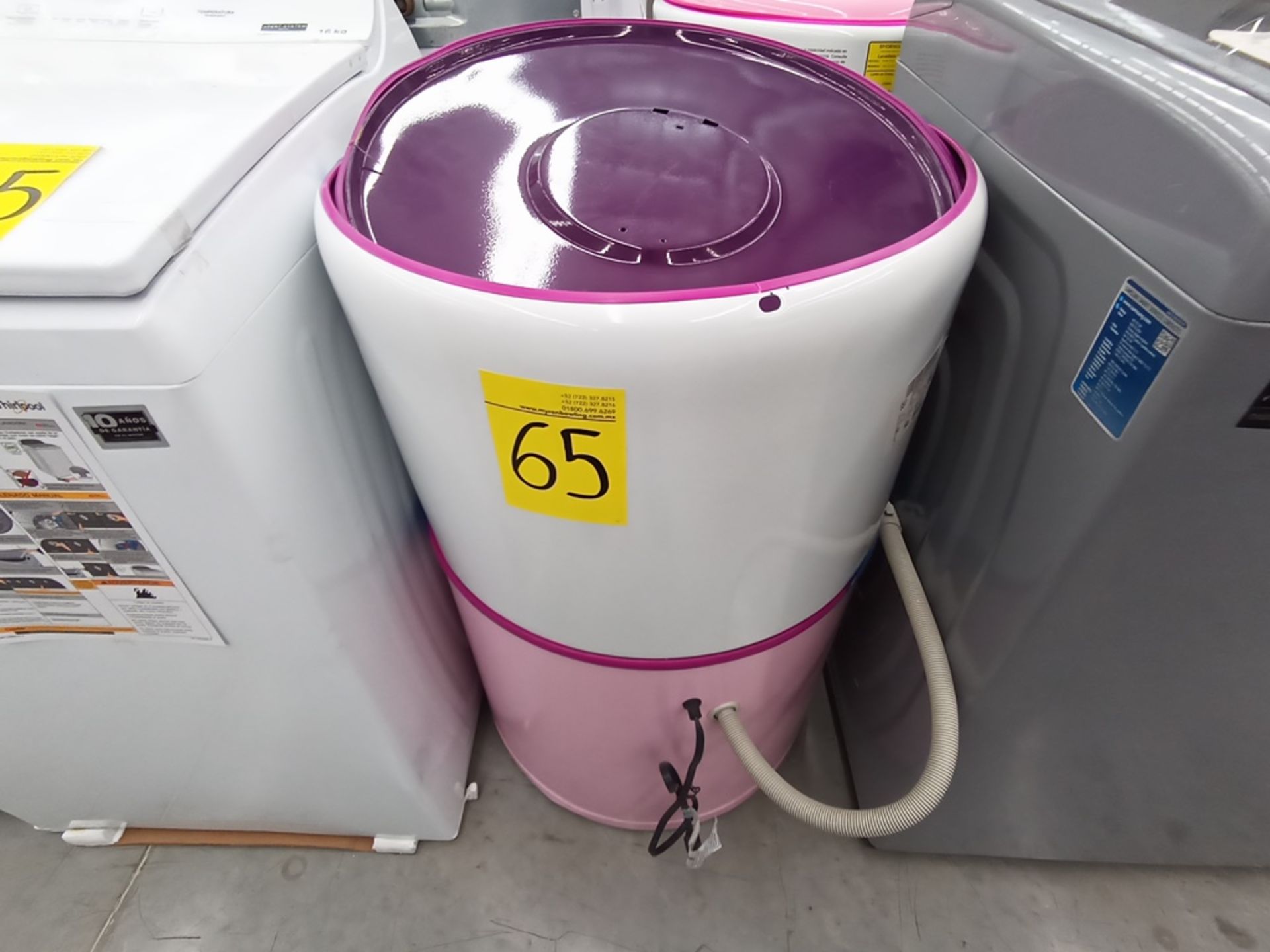 Lote de 3 Lavadoras contiene: 1 Lavadora de 16KG, Marca Whirlpool, Modelo 8MWTW1613MJQD, Serie HLA2 - Image 7 of 14