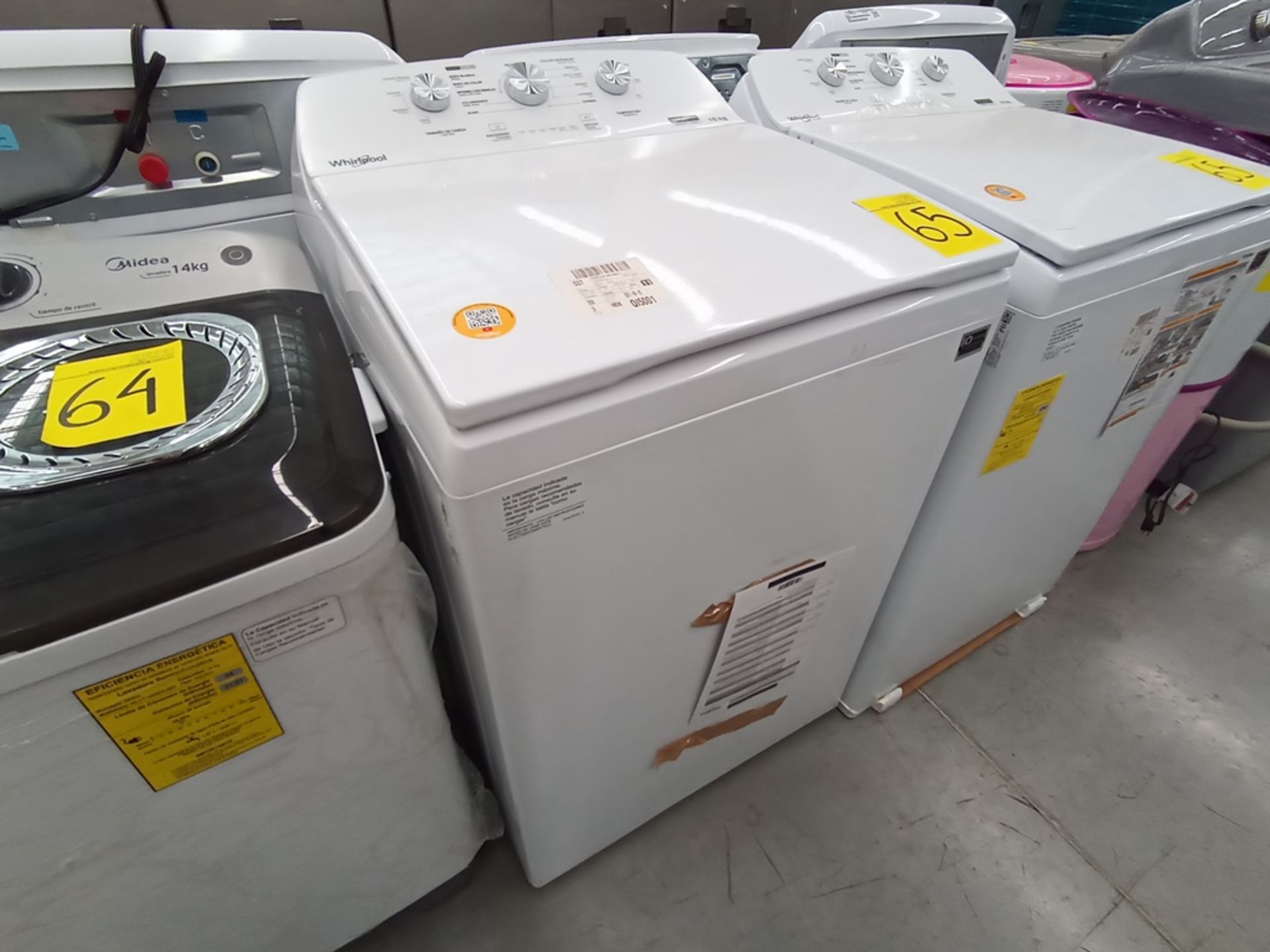 Lote de 3 Lavadoras contiene: 1 Lavadora de 16KG, Marca Whirlpool, Modelo 8MWTW1613MJQD, Serie HLA2 - Image 9 of 14