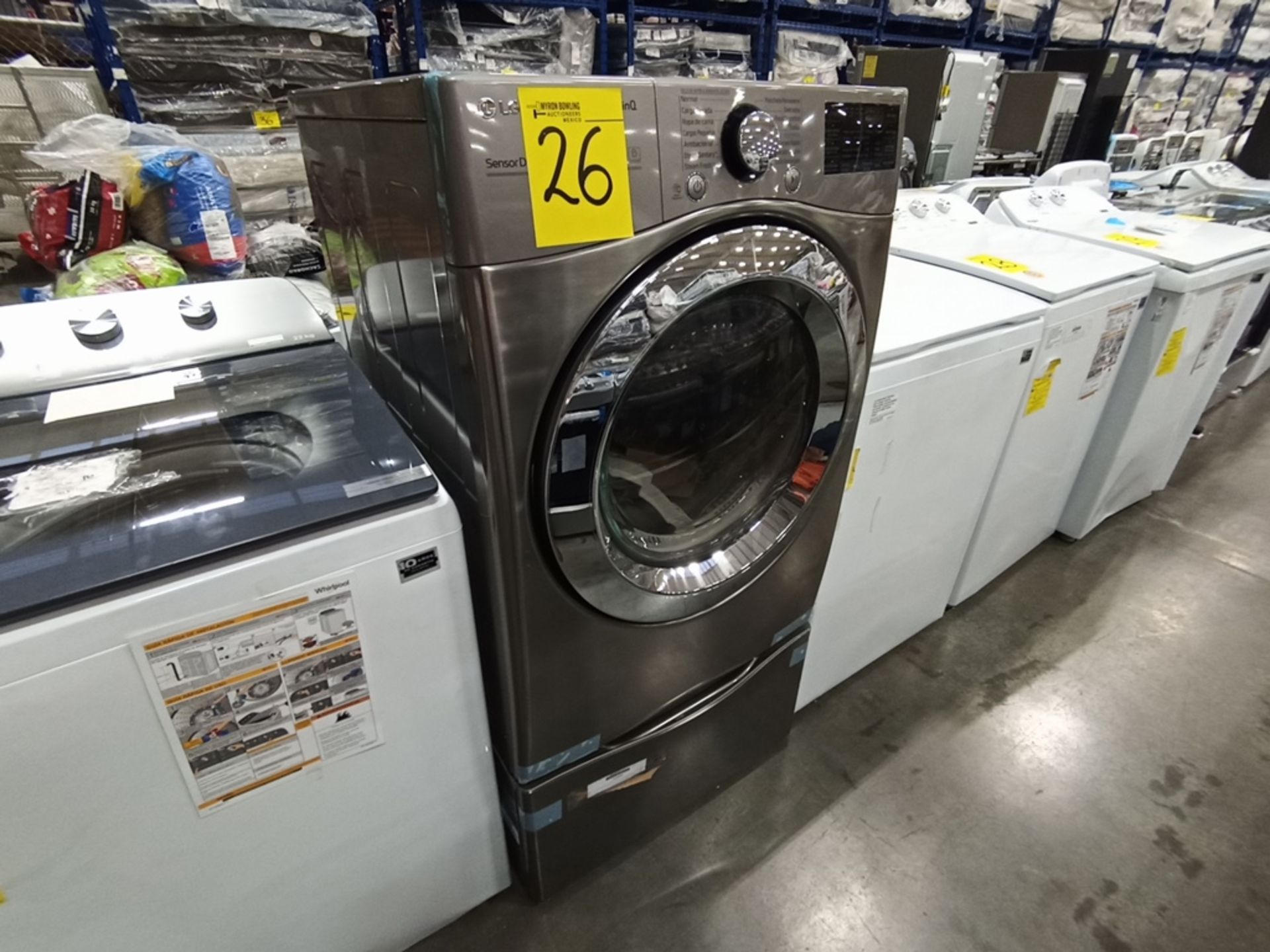 Lote de 2 Piezas contiene: 1 Lavadora de 16KG, Marca Whirlpool, Modelo 8MWTW1613MJQD, Serie HLA2952 - Image 4 of 8