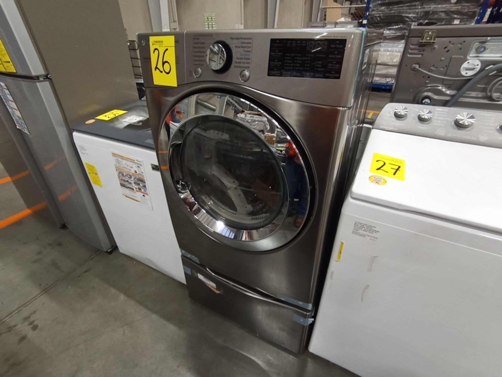 Lote de 2 Piezas contiene: 1 Lavadora de 16KG, Marca Whirlpool, Modelo 8MWTW1613MJQD, Serie HLA2952 - Image 2 of 8