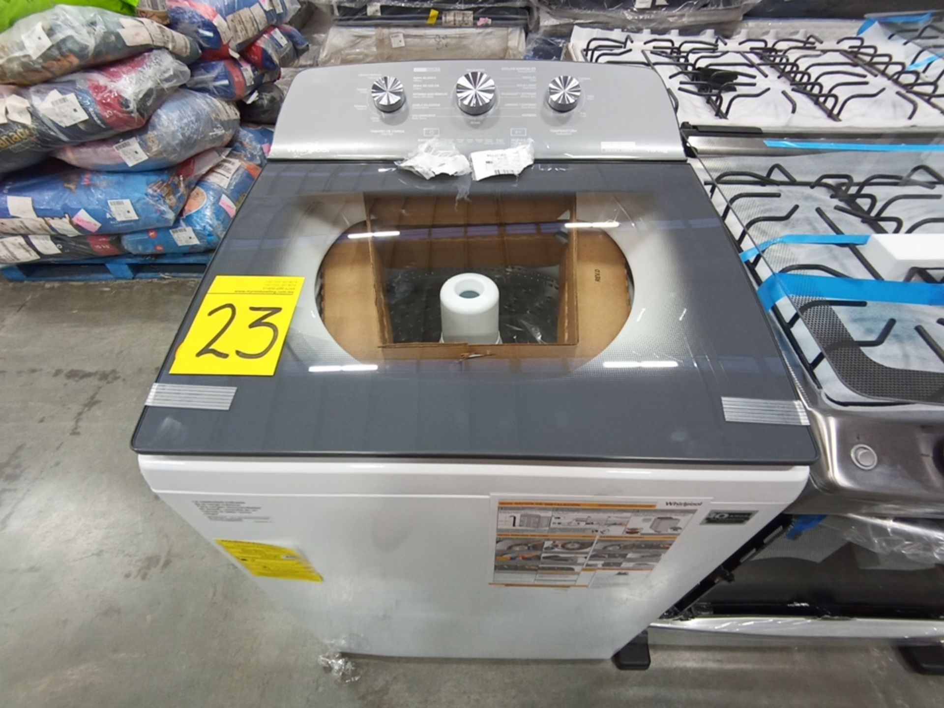 Lote de 3 lavadoras, contiene: 1 Lavadora de 16KG, Marca Whirlpool, Modelo 8MWTW1613MJQD, Serie HLA - Image 21 of 24