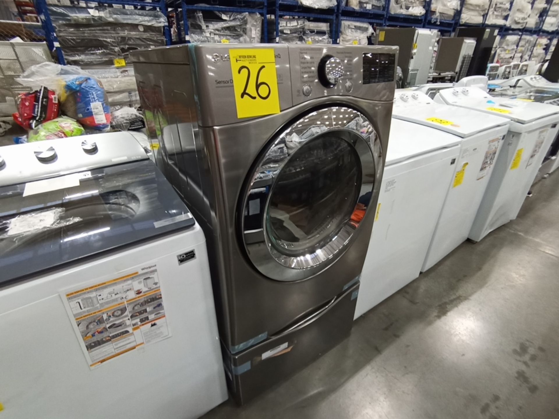 Lote de 2 Piezas contiene: 1 Lavadora de 16KG, Marca Whirlpool, Modelo 8MWTW1613MJQD, Serie HLA2952 - Image 3 of 8