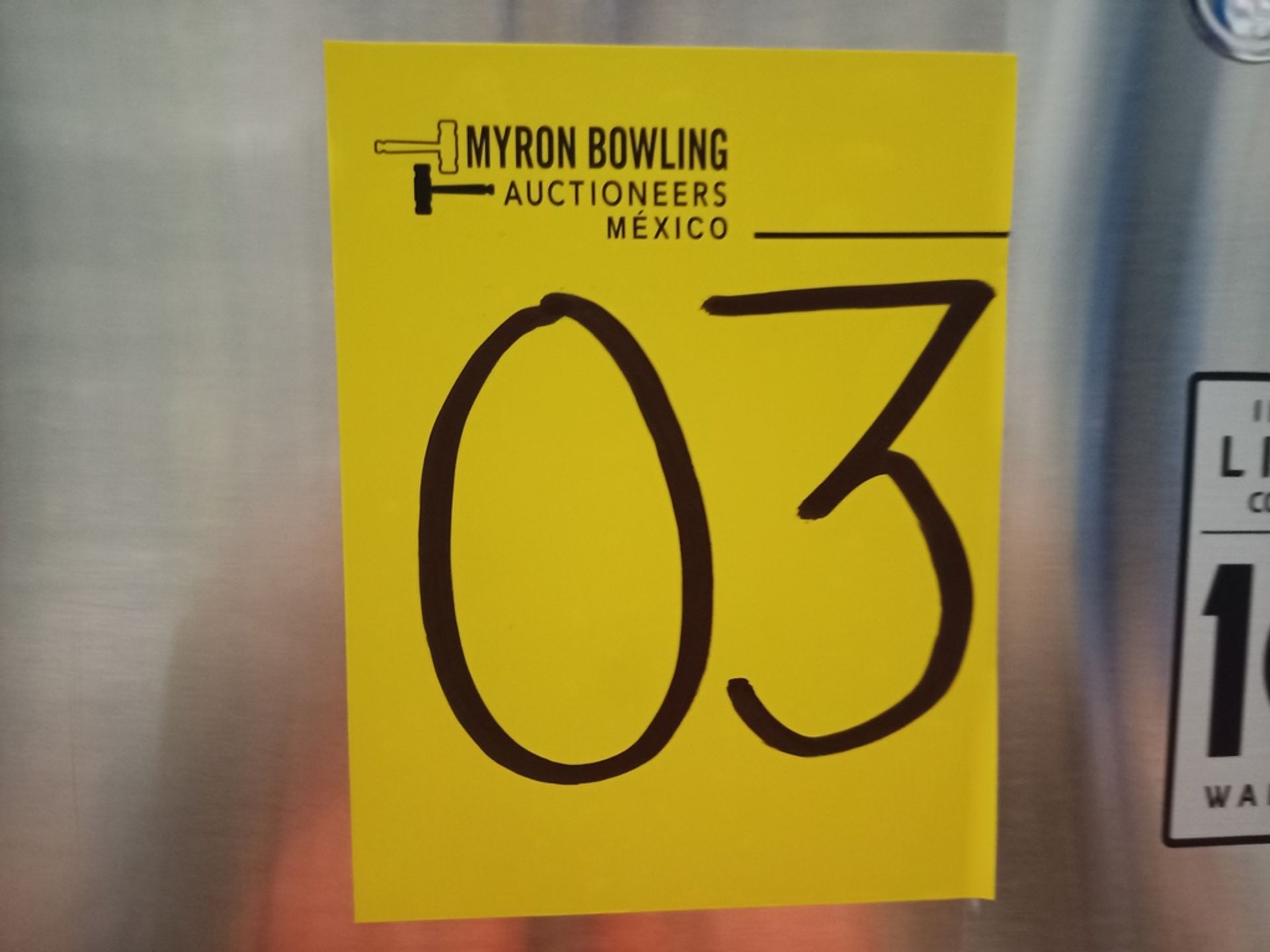 1 Refrigerador, Marca LG, Modelo GF22BGSK, Serie 110MRCJ2T803, Color Gris. Golpeado. Favor de Inspe - Image 9 of 9