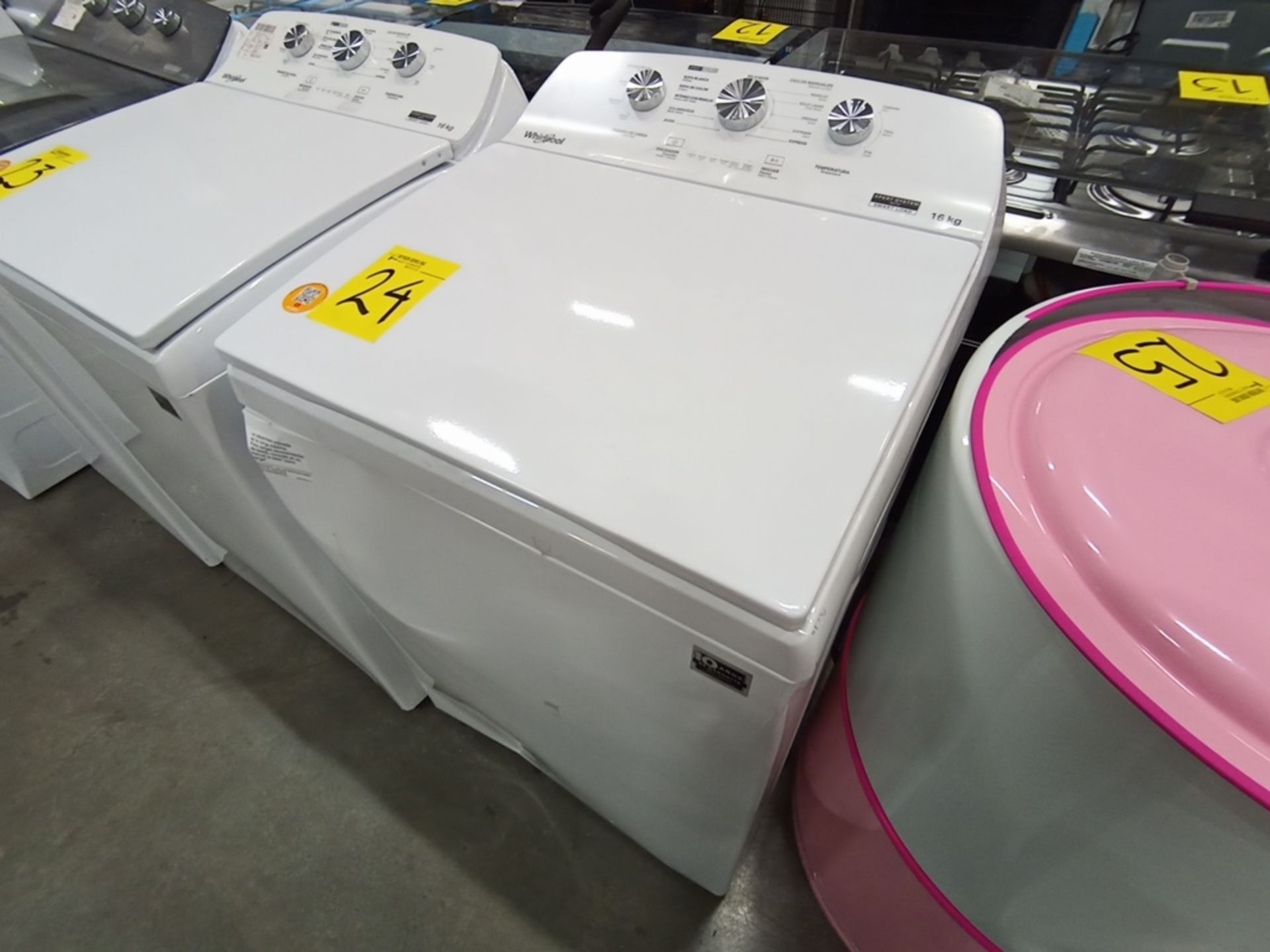 Lote de 3 lavadoras contiene: 1 Lavadora de 16KG, Marca Whirlpool, Modelo 8MWTW1613MJQD, Serie HLA3 - Image 11 of 25