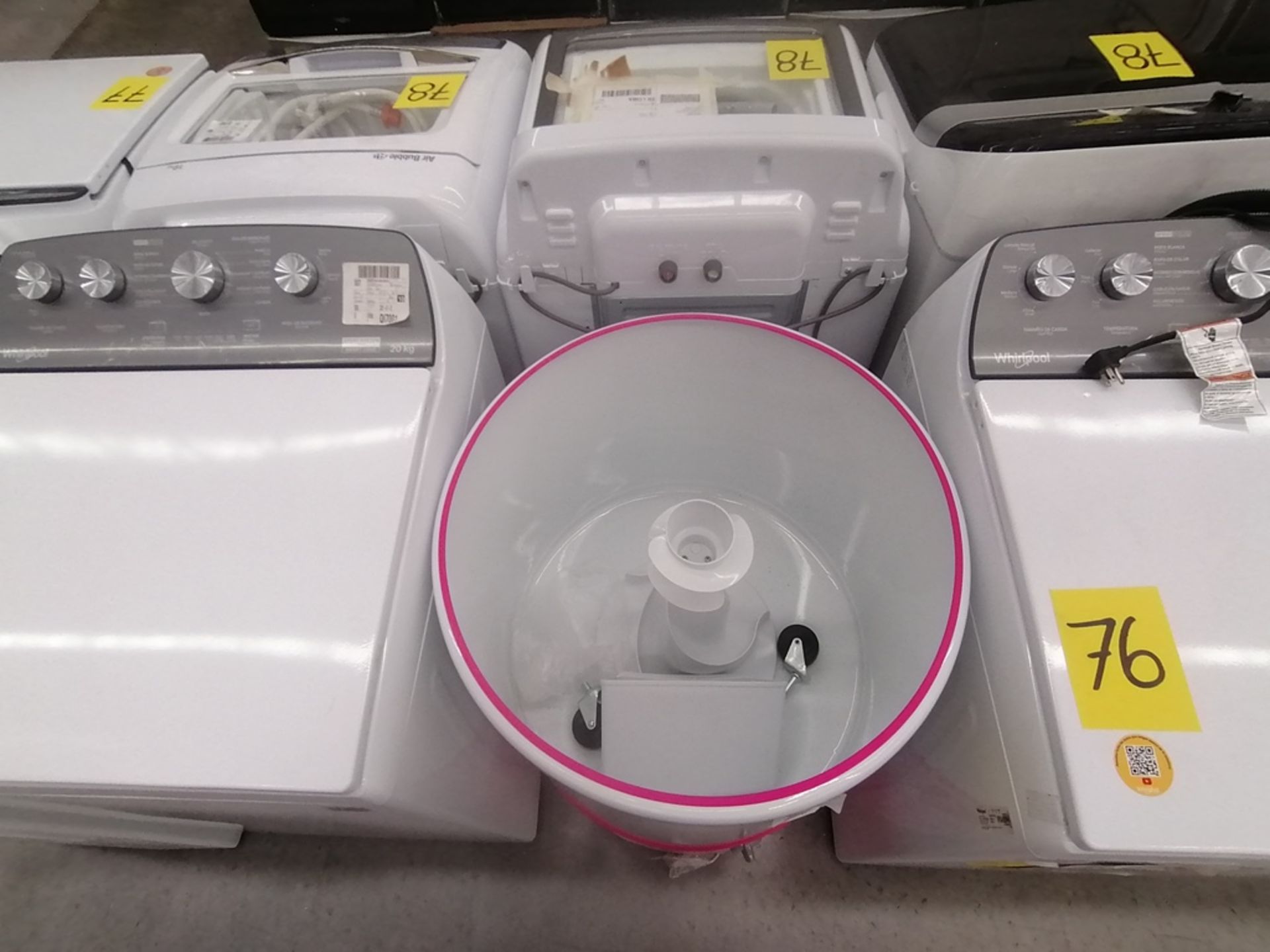 Lote de 3 Lavadoras contiene: 1 Lavadora de 18KG, Marca Whirlpool, Modelo 8MWTW1823WJM0, Serie HLA2 - Image 18 of 19