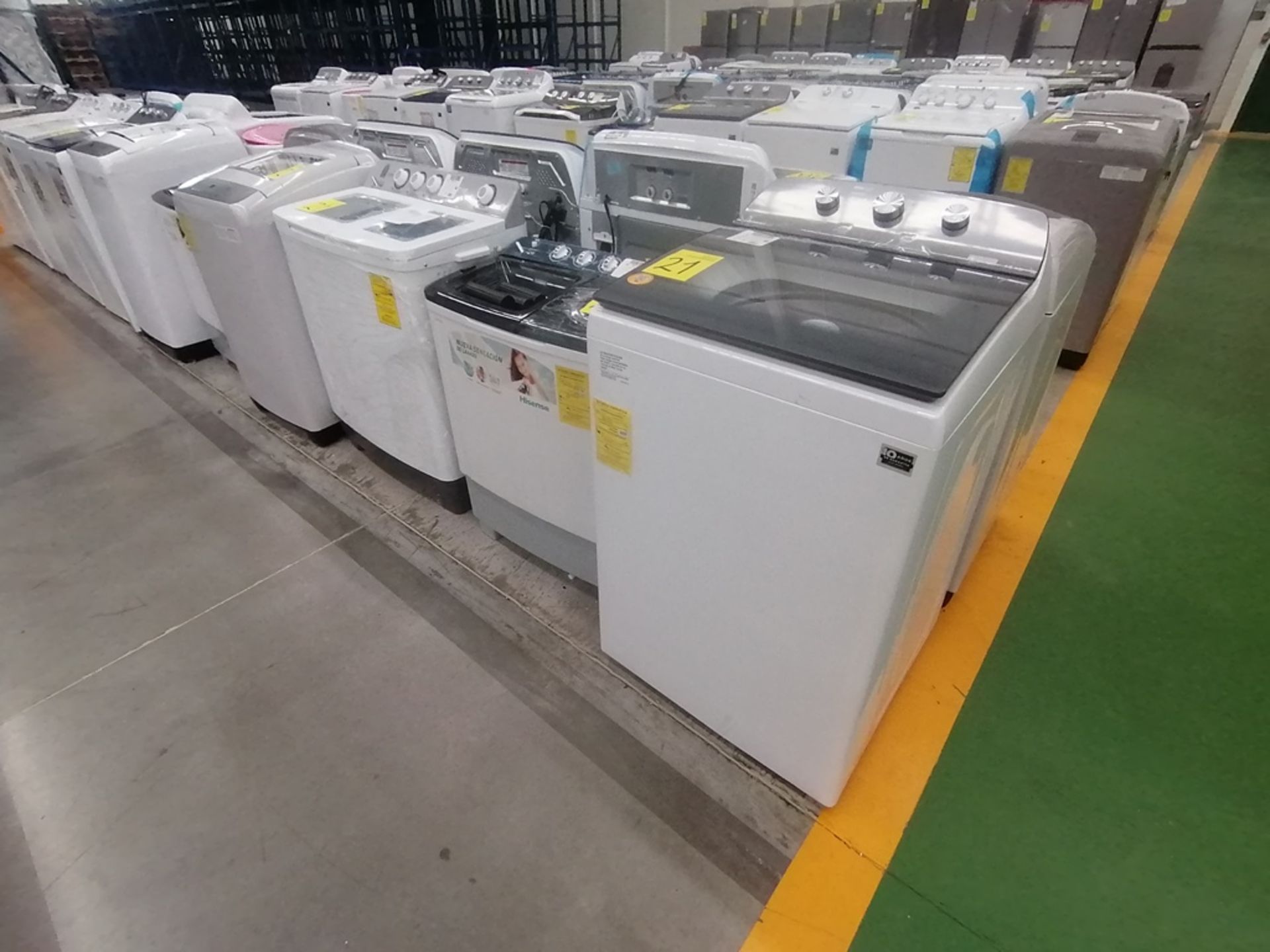 Lote de 3 Lavadoras contiene: 1 Lavadora de18KG, Marca Whirlpool, Modelo 8MWTW1623WJMD , Serie HLA2