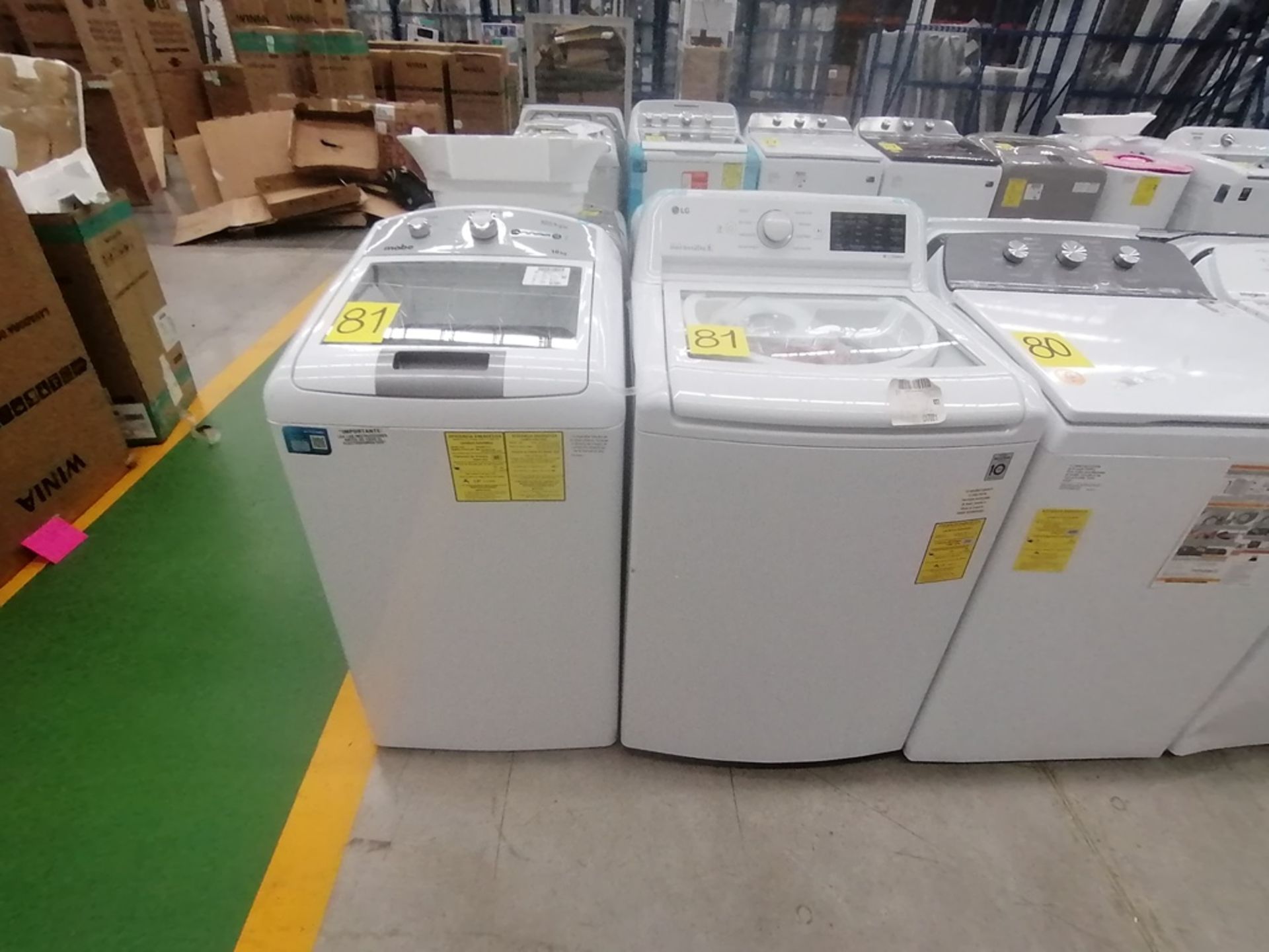 Lote de 3 Lavadoras contiene: 1 Lavadora de 22KG, Marca LG, Modelo WT22WT6H, Serie 1B1F06902YK5X101 - Image 5 of 26