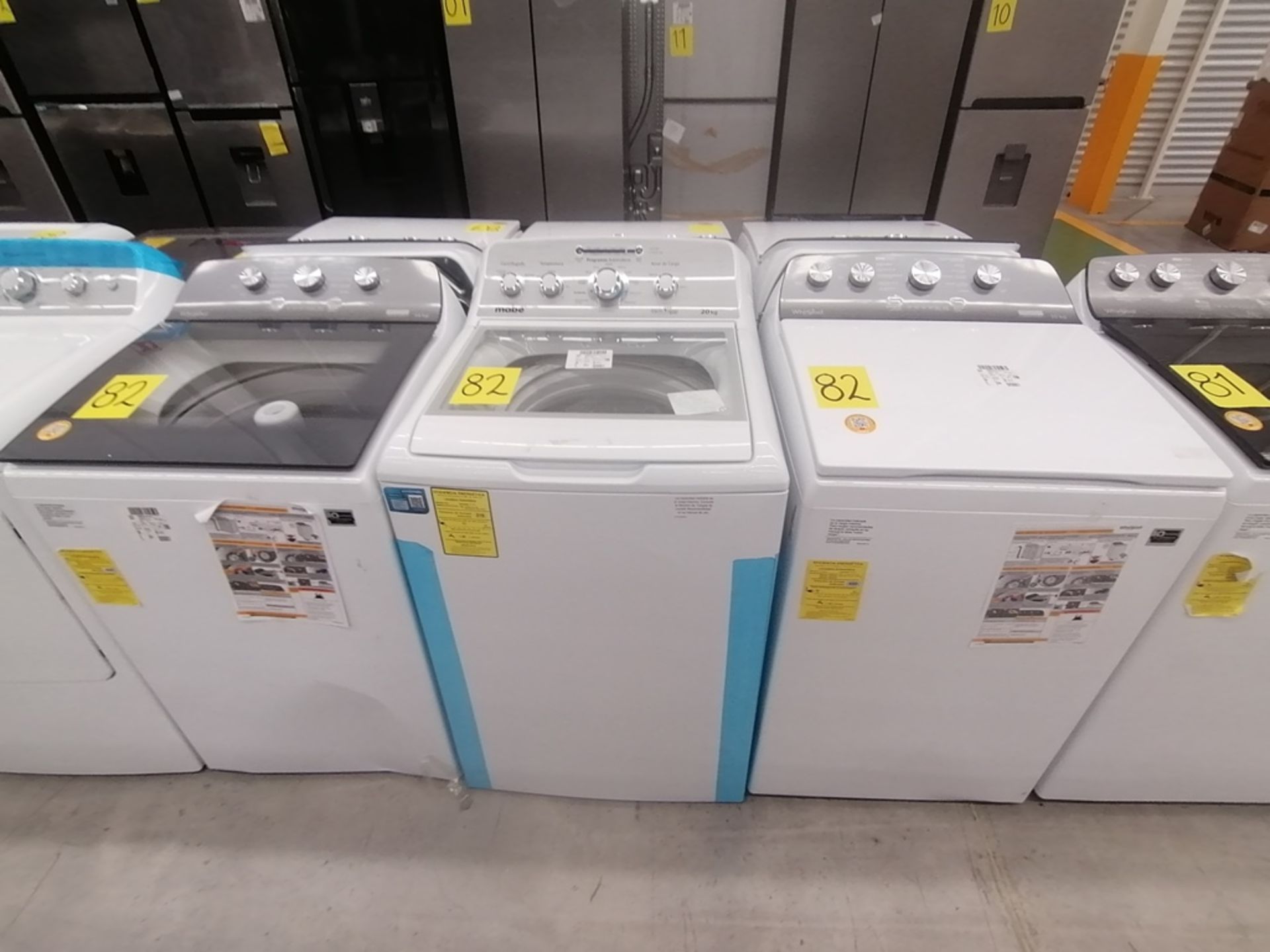 Lote de 3 Lavadoras contiene: 1 Lavadora de 20KG, Marca Whirlpool, Modelo 8MWTW2024MJM0, Serie HLA3 - Image 3 of 19