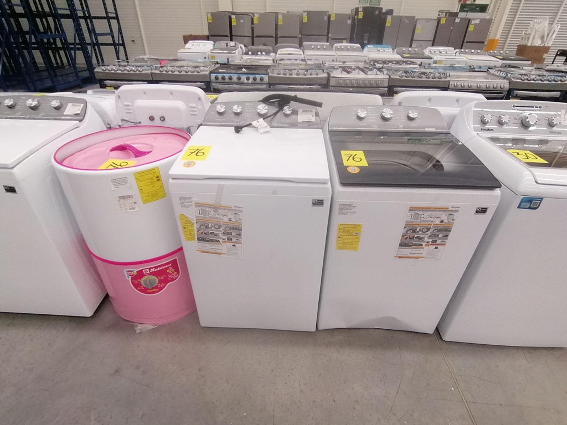 Lote de 3 Lavadoras contiene: 1 Lavadora de 18KG, Marca Whirlpool, Modelo 8MWTW1823WJM0, Serie HLA2 - Image 4 of 19