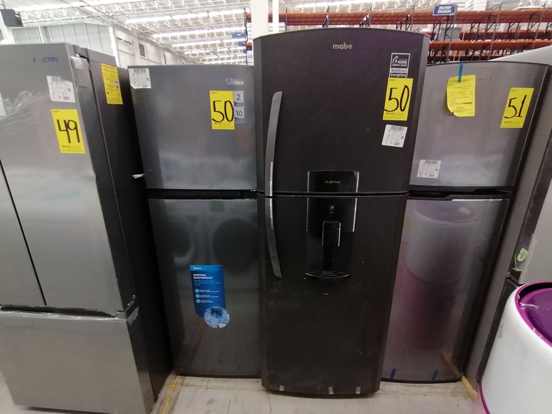 Lote de 2 refrigeradores incluye: 1 Refrigerador, Marca Midea, Modelo MRTN09G2NCS, Serie 341B261870 - Image 10 of 15