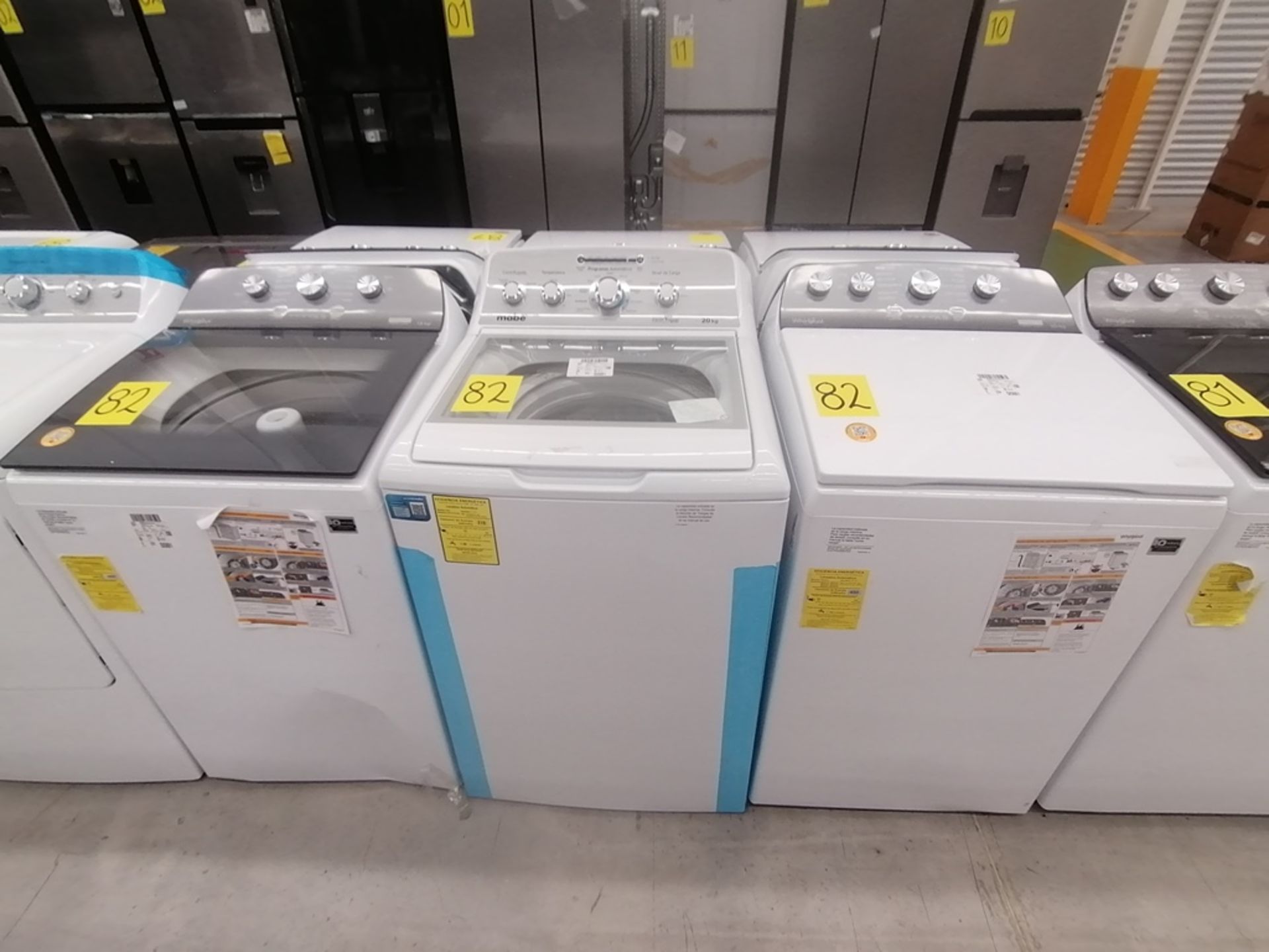 Lote de 3 Lavadoras contiene: 1 Lavadora de 20KG, Marca Whirlpool, Modelo 8MWTW2024MJM0, Serie HLA3 - Image 4 of 19