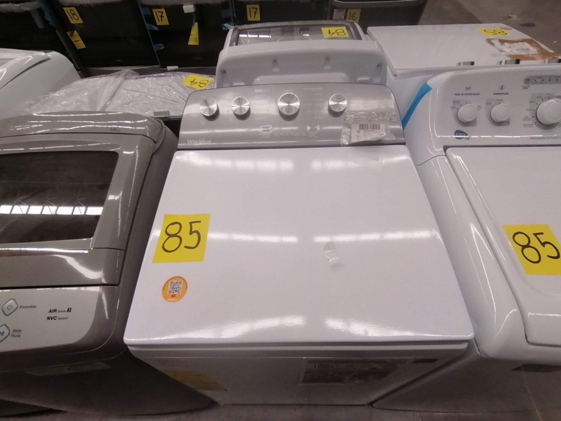 Lote de 3 Lavadoras contiene: 1 Lavadora de 16KG, Marca Whirlpool, Modelo 8MWTW1613MJQ0, Serie HLA3 - Image 23 of 27