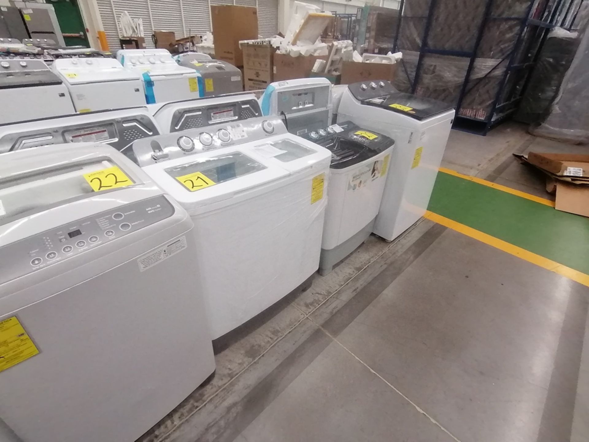 Lote de 3 Lavadoras contiene: 1 Lavadora de18KG, Marca Whirlpool, Modelo 8MWTW1623WJMD , Serie HLA2 - Image 6 of 19