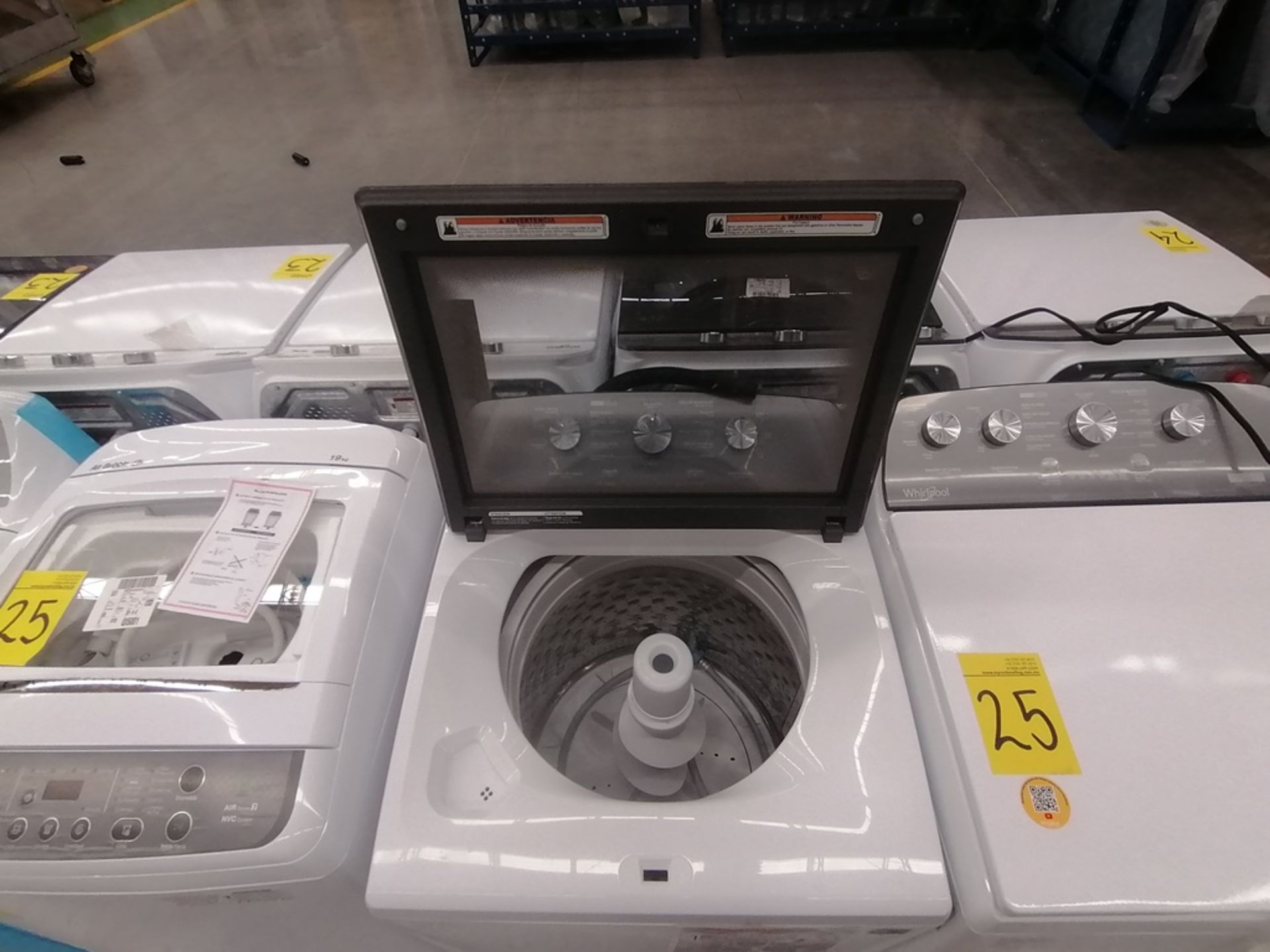 Lote de 3 Lavadoras contiene: 1 Lavadora de 20KG, Marca Whirlpool, Modelo 8MWTW2024MJM0, Serie HLA3 - Image 15 of 20