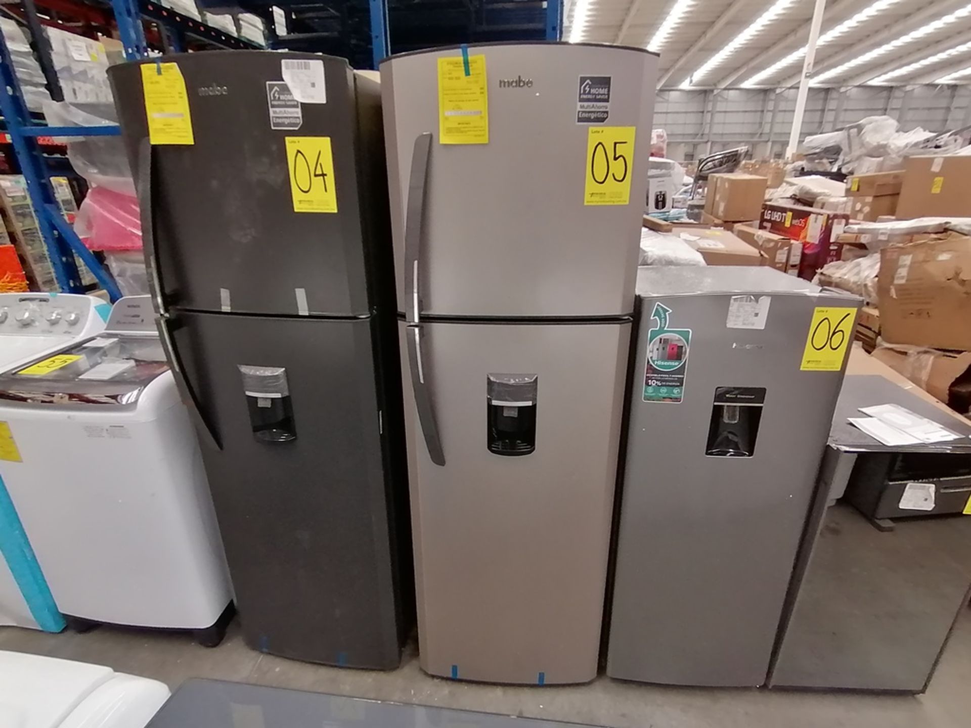 1 Refrigerador con dispensador de agua, Marca Mabe, Modelo RMA300FJMR, Serie 2111B711071, Color Gri - Image 3 of 7