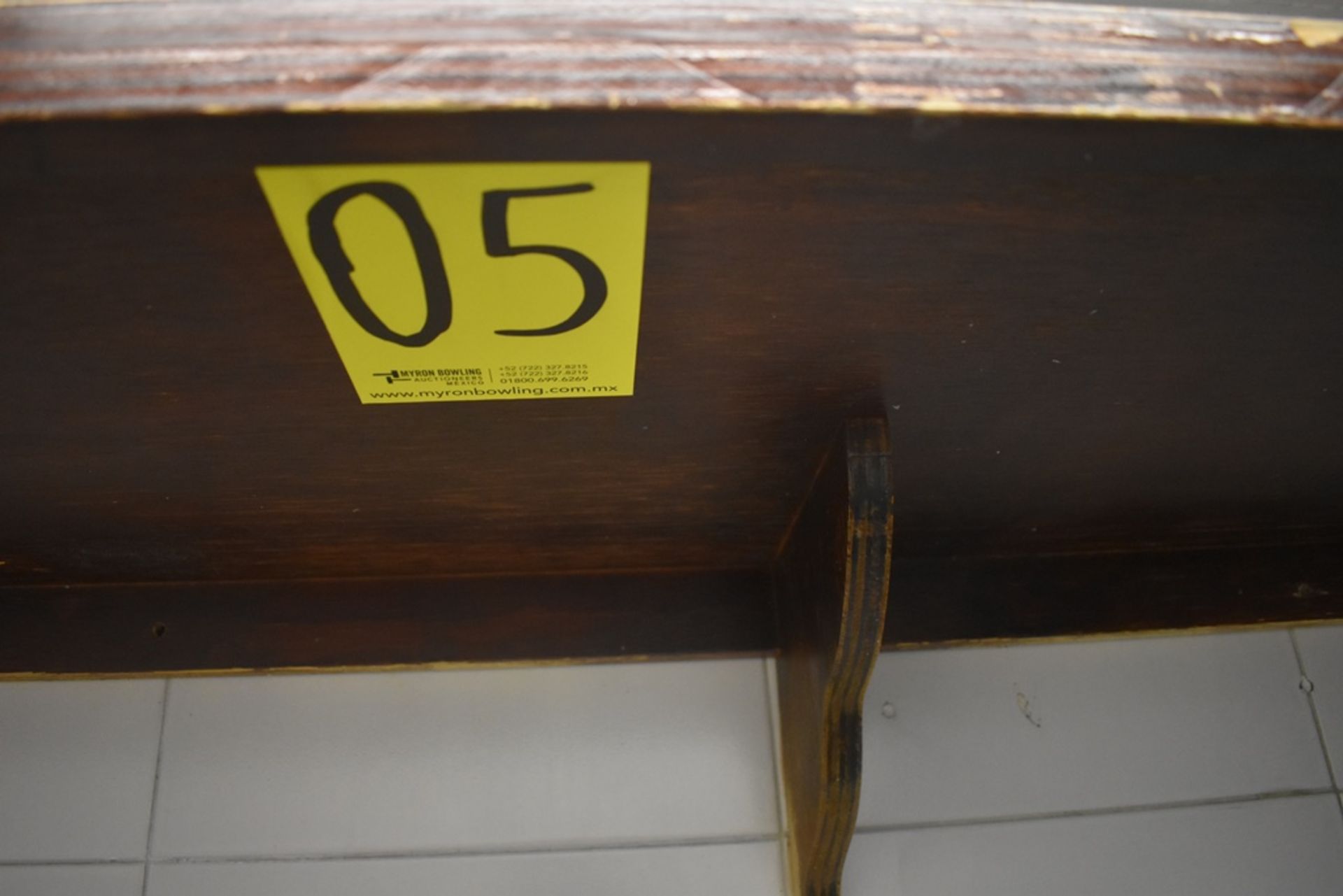 Tarja en L de 4 tinas en acero inoxidable medidas 1.85 x 0.52 x 0.78 m ; 2 Repisas de madera en L m - Image 18 of 29