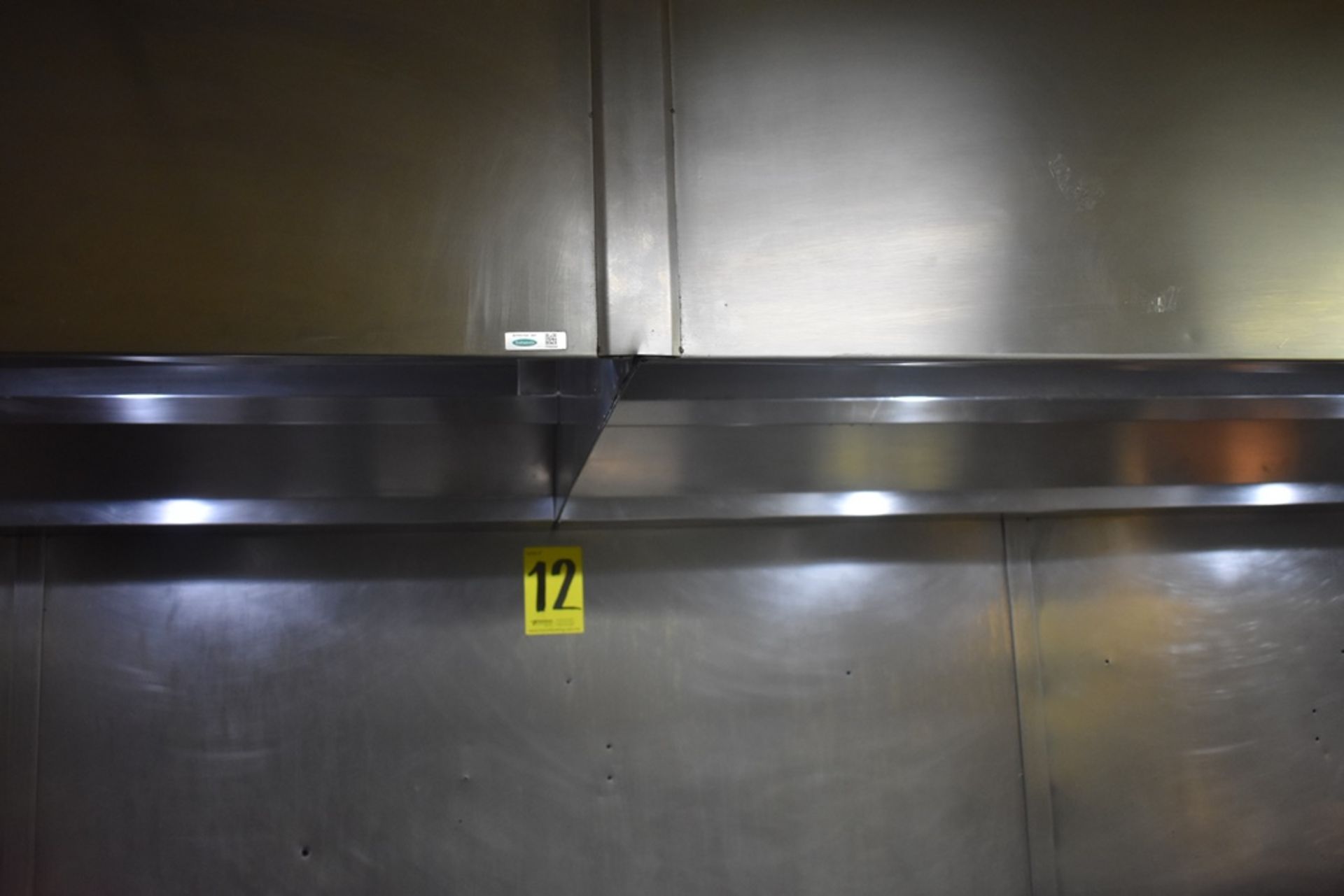 2 Campanas de extracción en acero inoxidable medidas 2.61 x 1.20 x 0.6 m; Campana de extracción en - Image 9 of 16