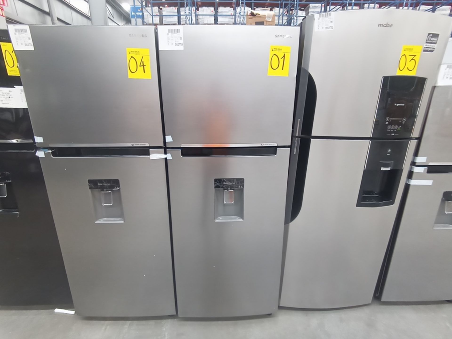 1 Refrigerador Marca Samsung, Modelo RT38AS71IS9, Serie 0BBT4BAT201582F, Color Gris, Golpeado, Favo - Image 4 of 11