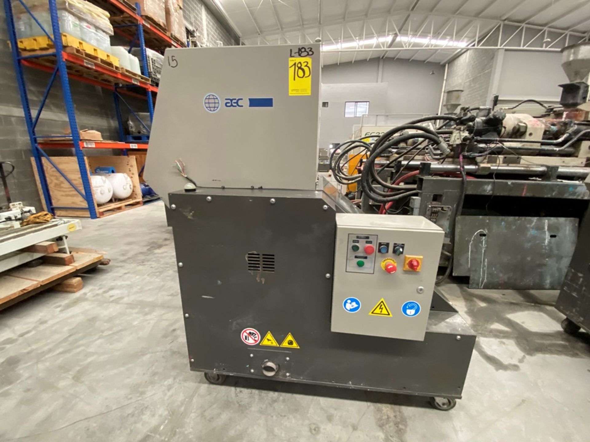 AEC Granulator for plastic of 25 HP, year 2016 current 460V/60Hz 3PH - Image 31 of 36