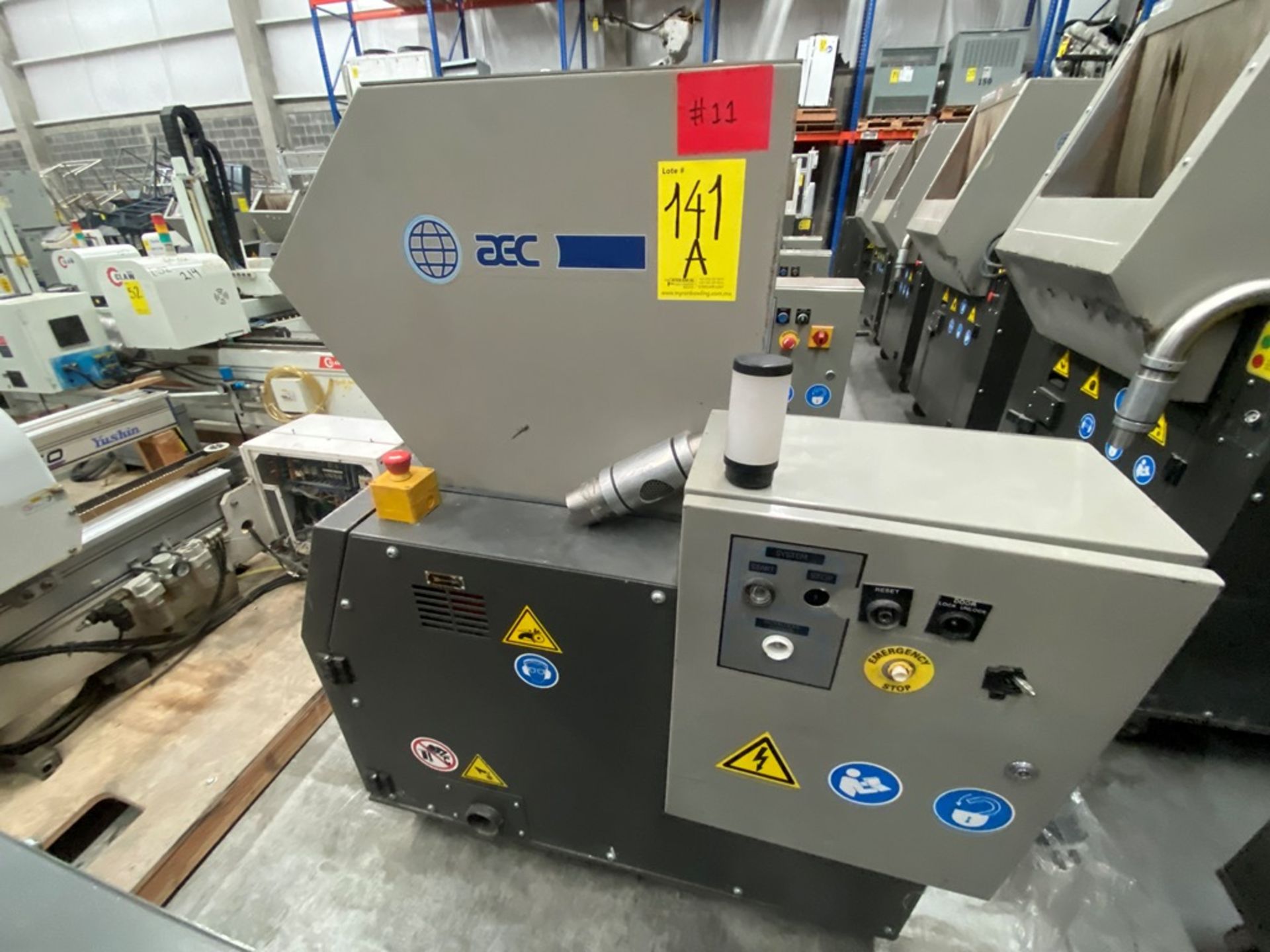 AEC Plastic Granulator 10 HP, year 2016, current 460V/60Hz 3PH - Image 11 of 27