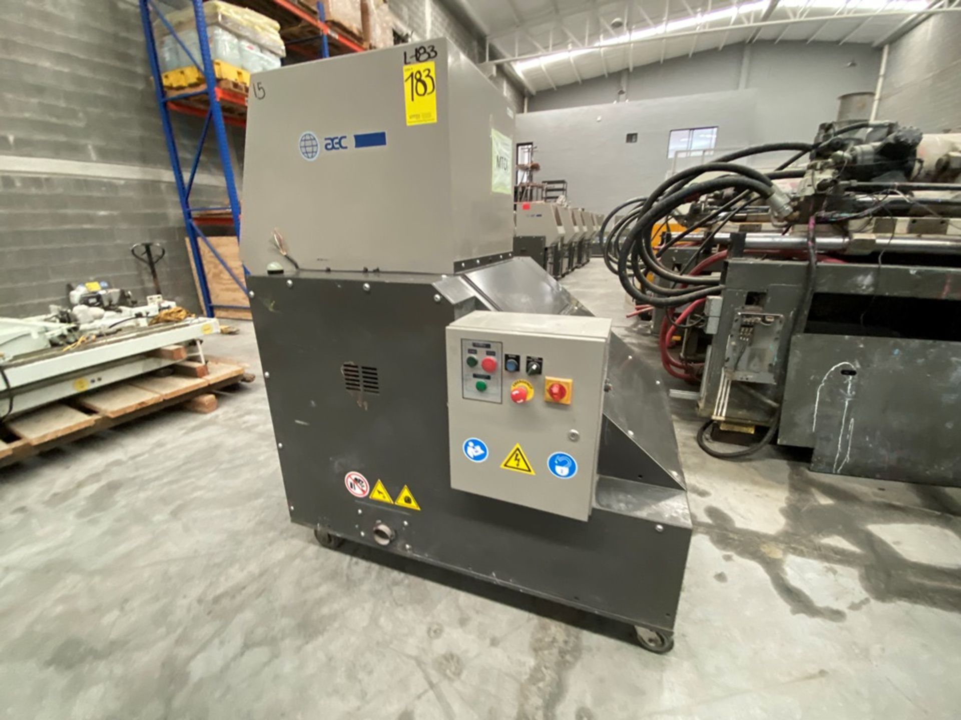 AEC Granulator for plastic of 25 HP, year 2016 current 460V/60Hz 3PH - Image 6 of 36