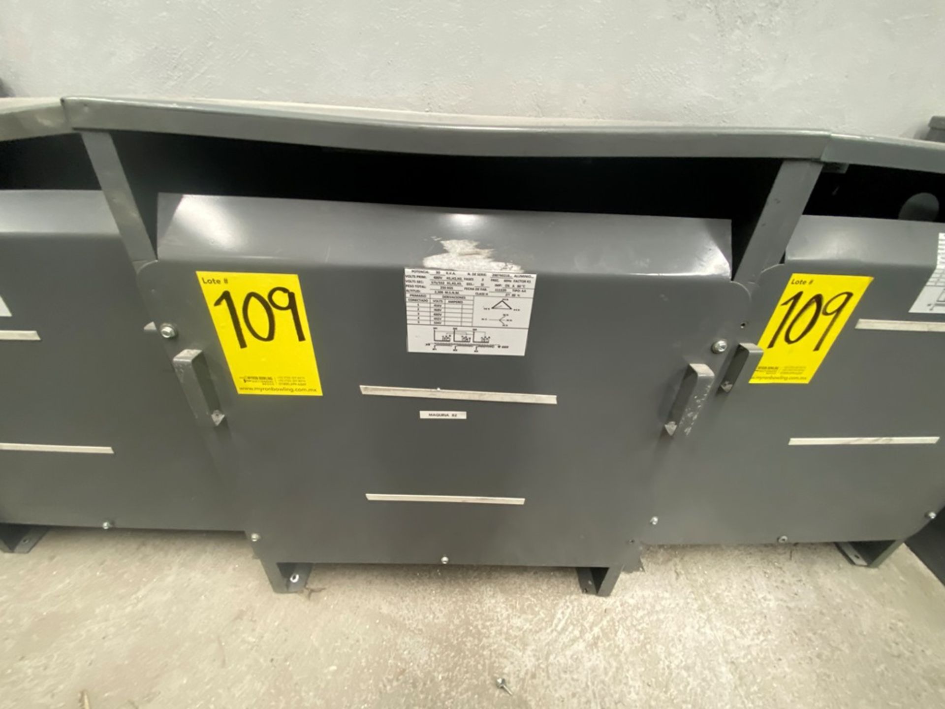 Lot of 3 transformers, 15KVA and 30KVA - Image 11 of 17