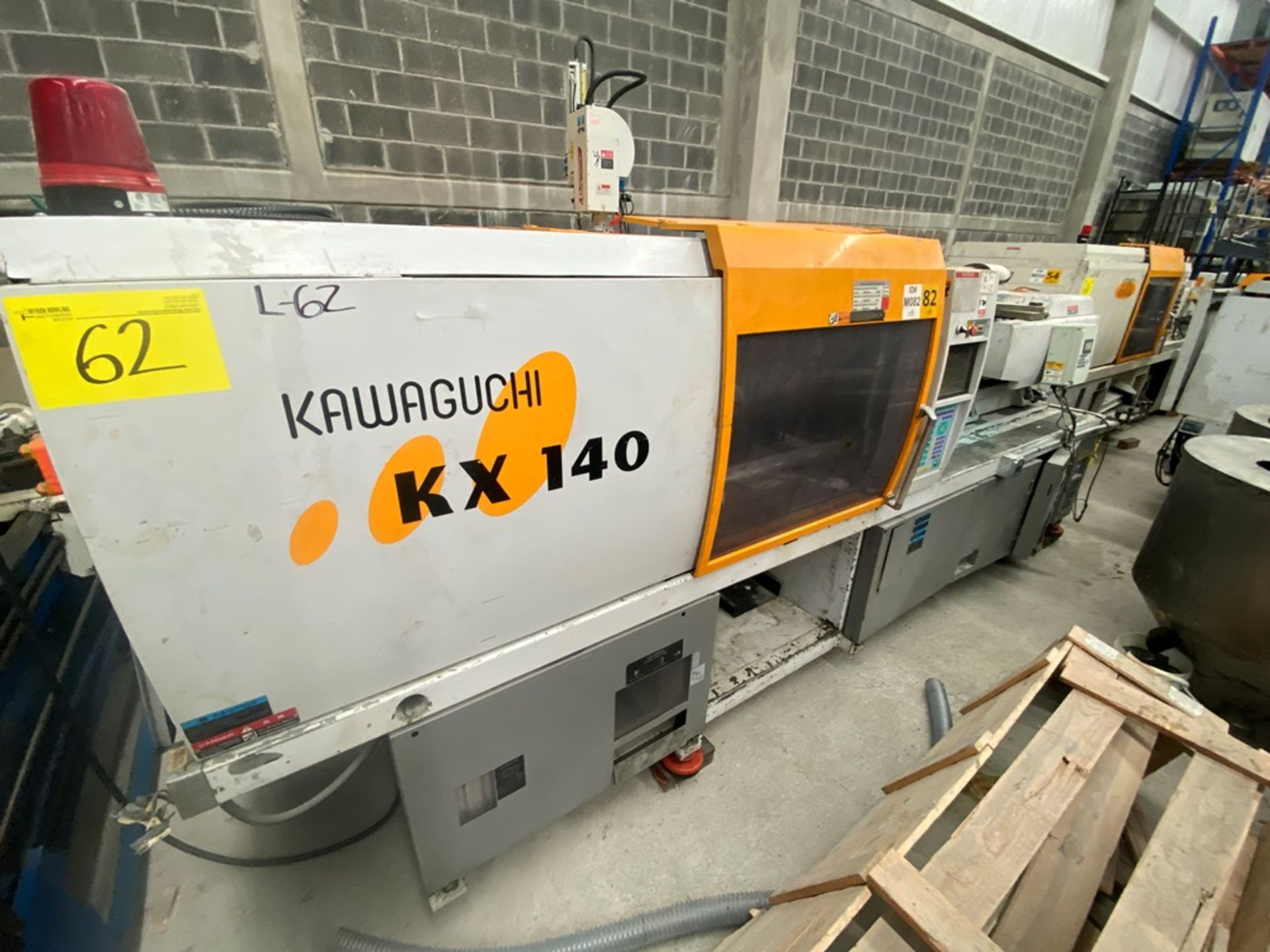 Kawaguchi Plastic Injection Machine 154 Tons