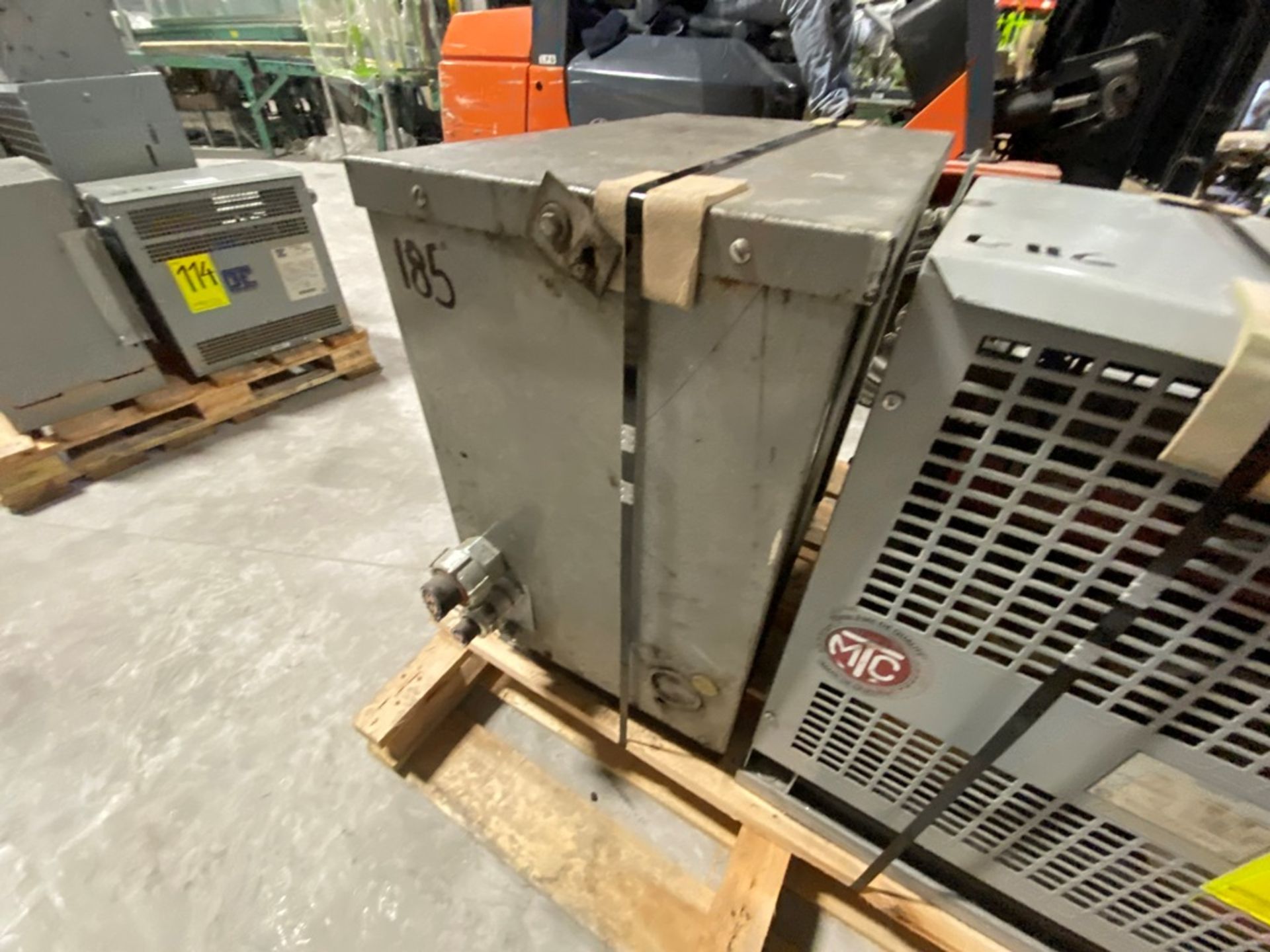 Marcus Three phase transformer dry type, Capacity 45KVA. - Image 6 of 17