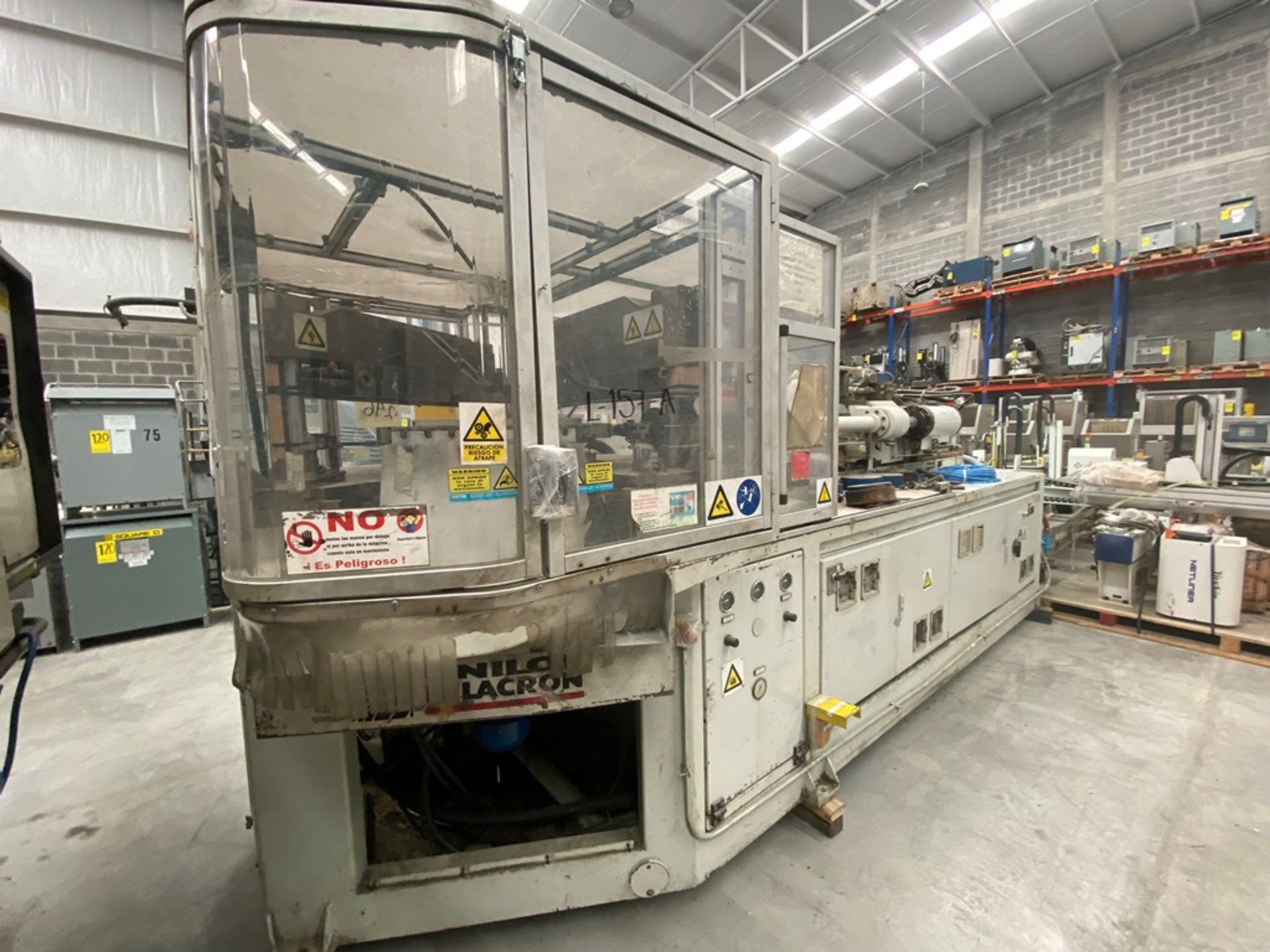 Uniloy Milacron Blow Molding Machine, Year 2007, 460V, 3PH, 60Hz - Image 36 of 51