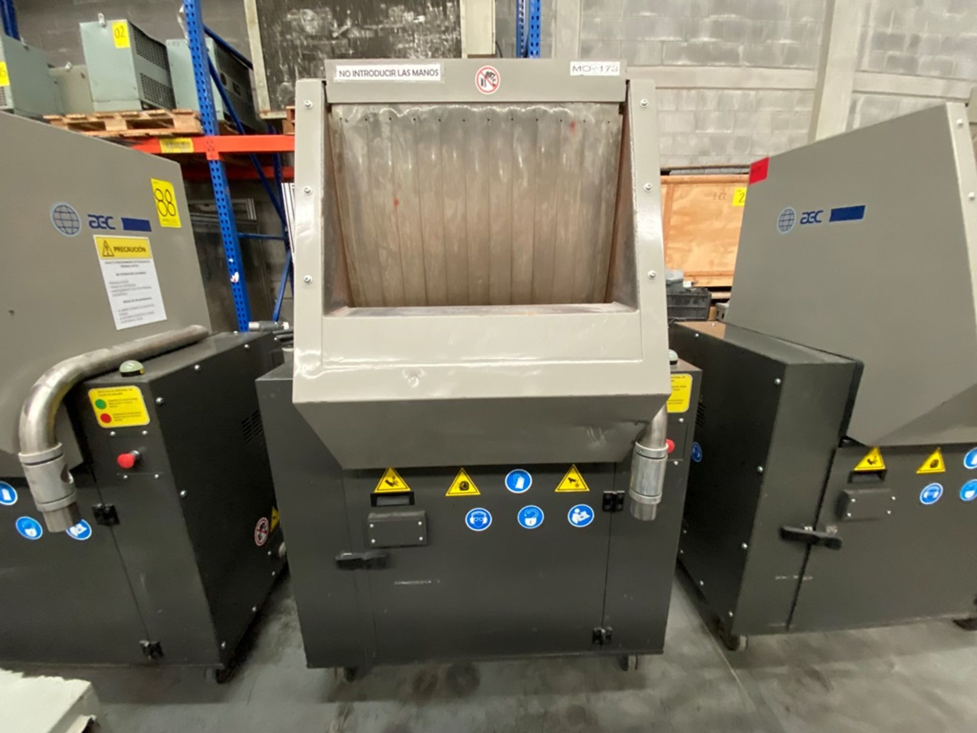 AEC Plastic Granulator of 25 HP, year 2016, current 460V/60Hz 3PH - Image 7 of 26