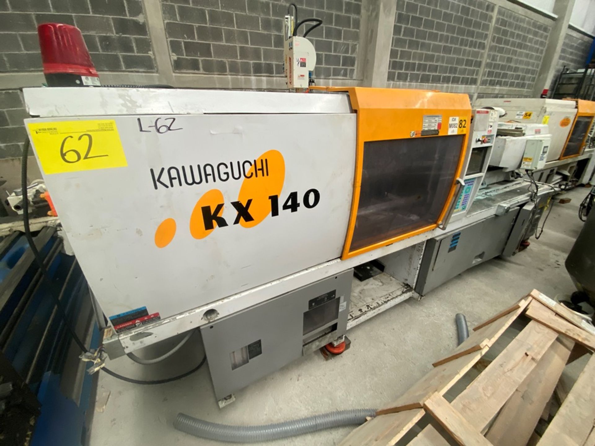 Kawaguchi Plastic Injection Machine 154 Tons - Image 2 of 75