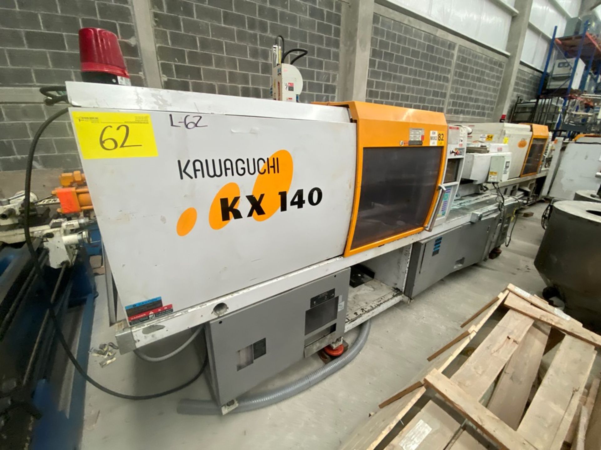 Kawaguchi Plastic Injection Machine 154 Tons - Image 33 of 75