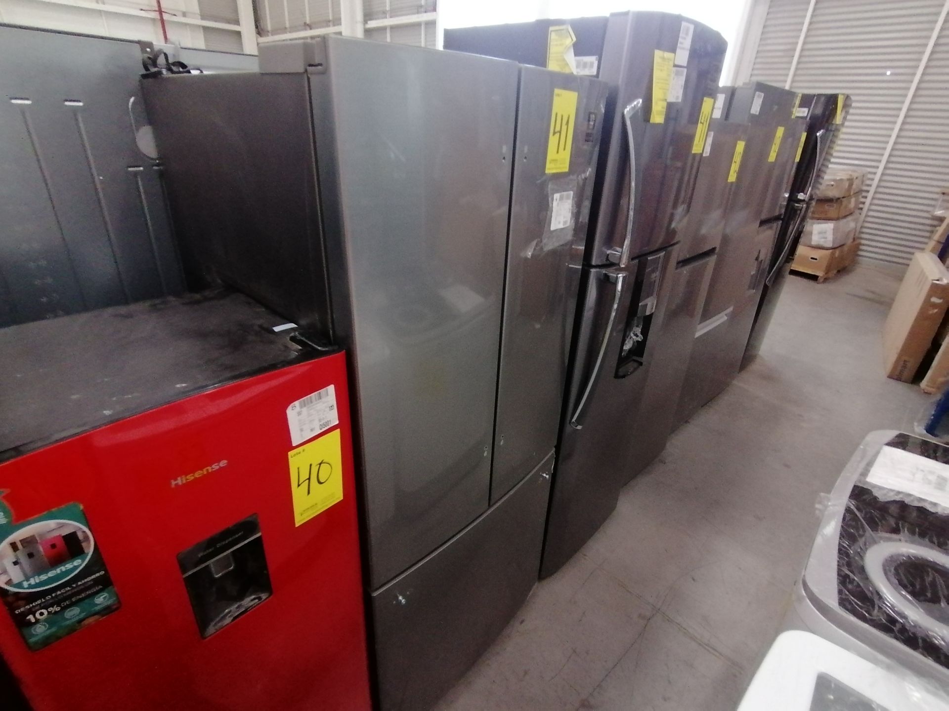 1 Refrigerador Marca Samsung, Modelo rf220fctas8, Serie BBR100057N, Color Gris, Golpeado, Favor de - Image 6 of 16