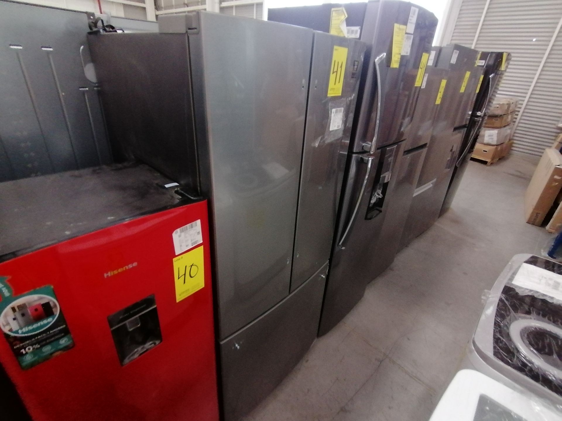 1 Refrigerador Marca Samsung, Modelo rf220fctas8, Serie BBR100057N, Color Gris, Golpeado, Favor de - Image 5 of 16