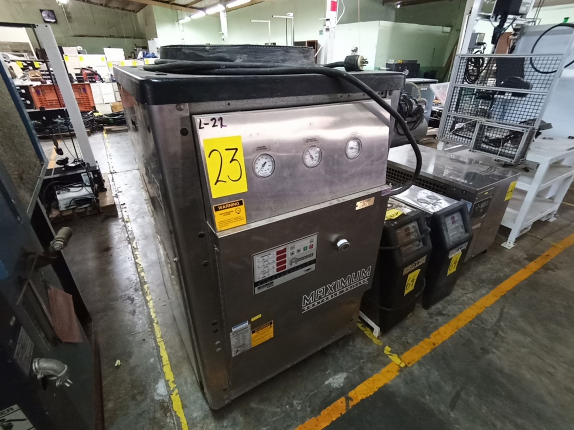 Advantage Chiller Type Cooler, Model MK-5AM-21HFX, Serial No. 84837, Year 2003, 230V/3PH/60Hz - Image 10 of 22