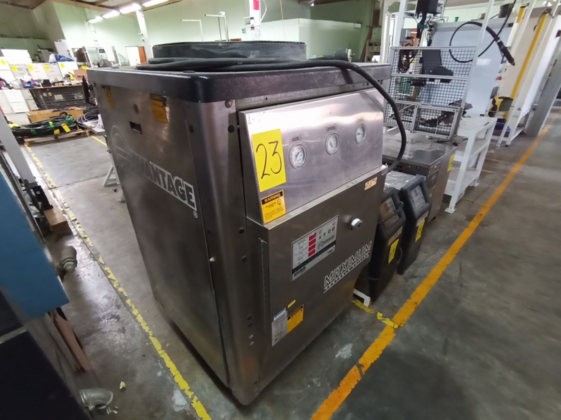 Advantage Chiller Type Cooler, Model MK-5AM-21HFX, Serial No. 84837, Year 2003, 230V/3PH/60Hz - Image 11 of 22