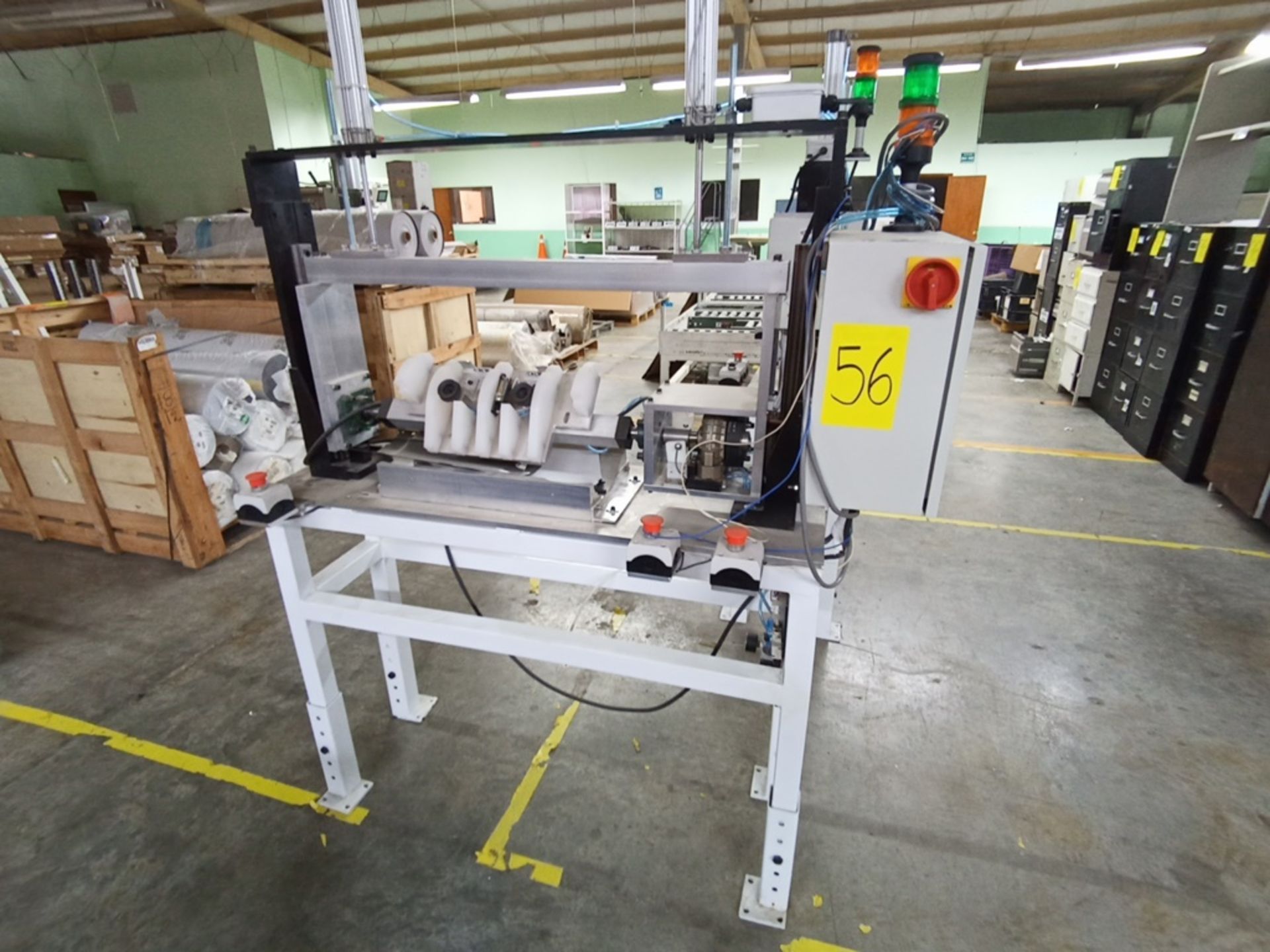 2 PLC controlled part assembly presses
