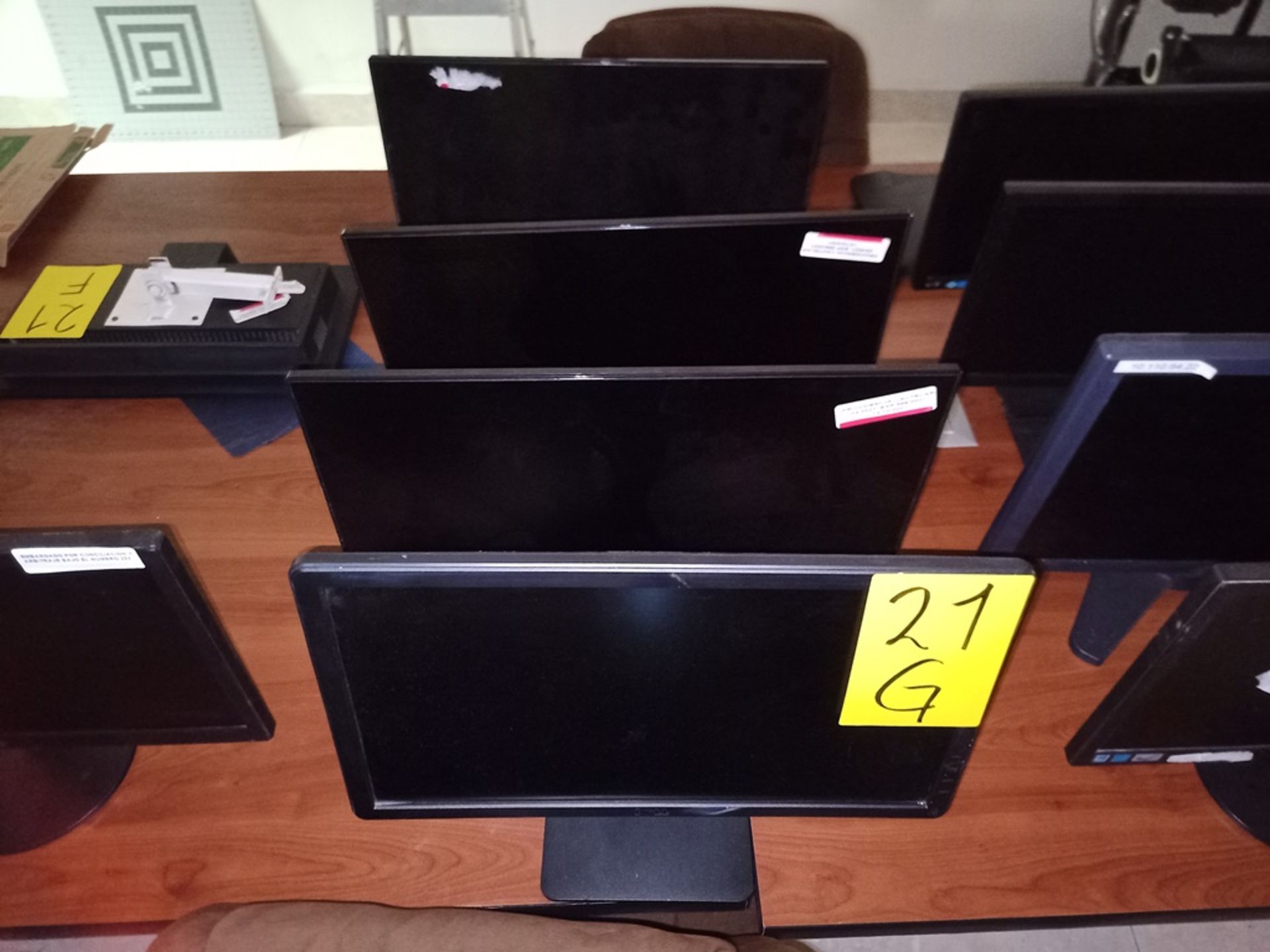 Lot of 6 Monitors contains: 6 Monitors of 17" brands Samsung, Acer, ADC, Dell. Please inspect. - Image 2 of 8