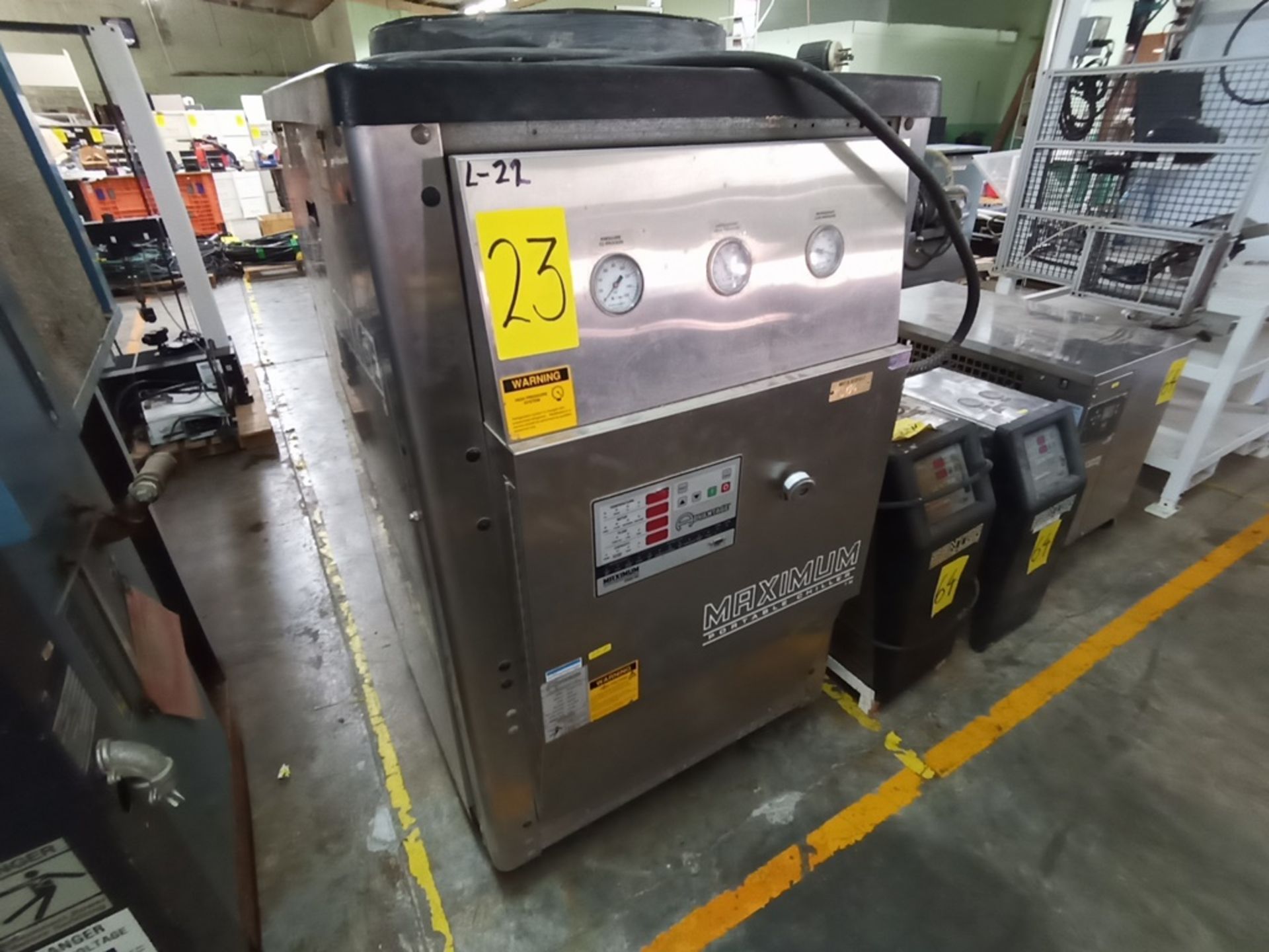 Advantage Chiller Type Cooler, Model MK-5AM-21HFX, Serial No. 84837, Year 2003, 230V/3PH/60Hz - Image 8 of 22