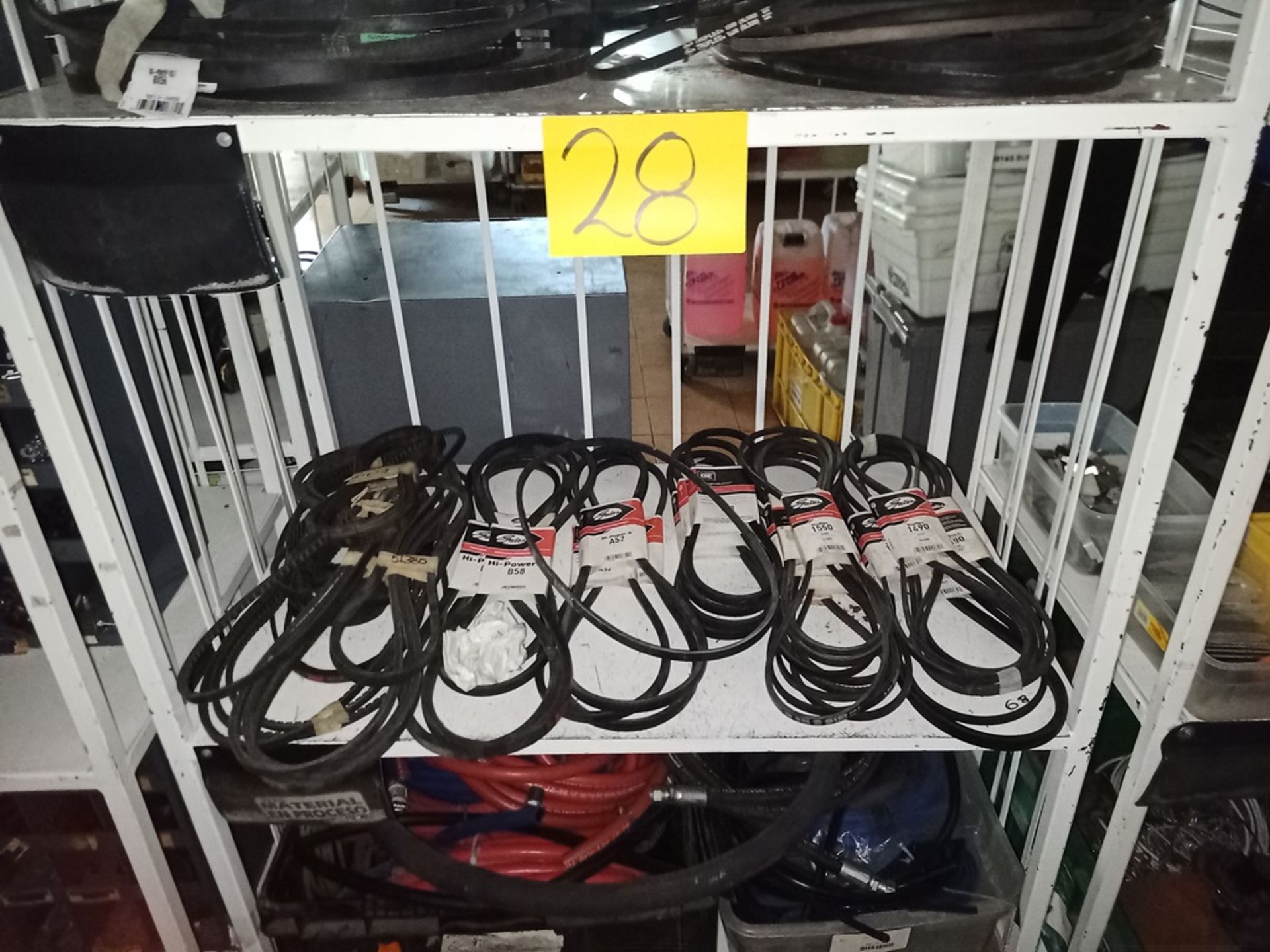 Spare parts storage lot: 7 rack with 24 compartments - Image 11 of 16