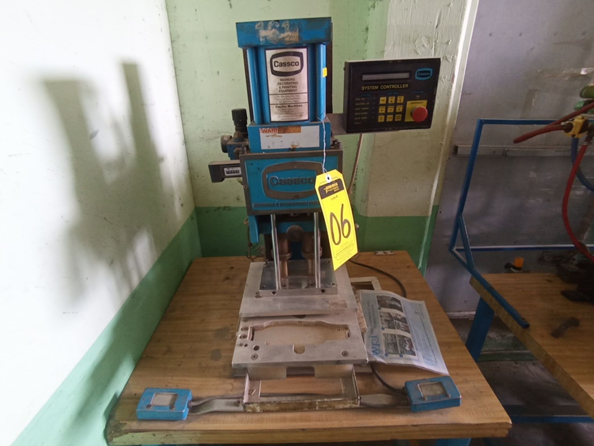 STI Hot Stamping Machine, Head Size 6"" x 6"" Model HPS-1000 - Image 3 of 13