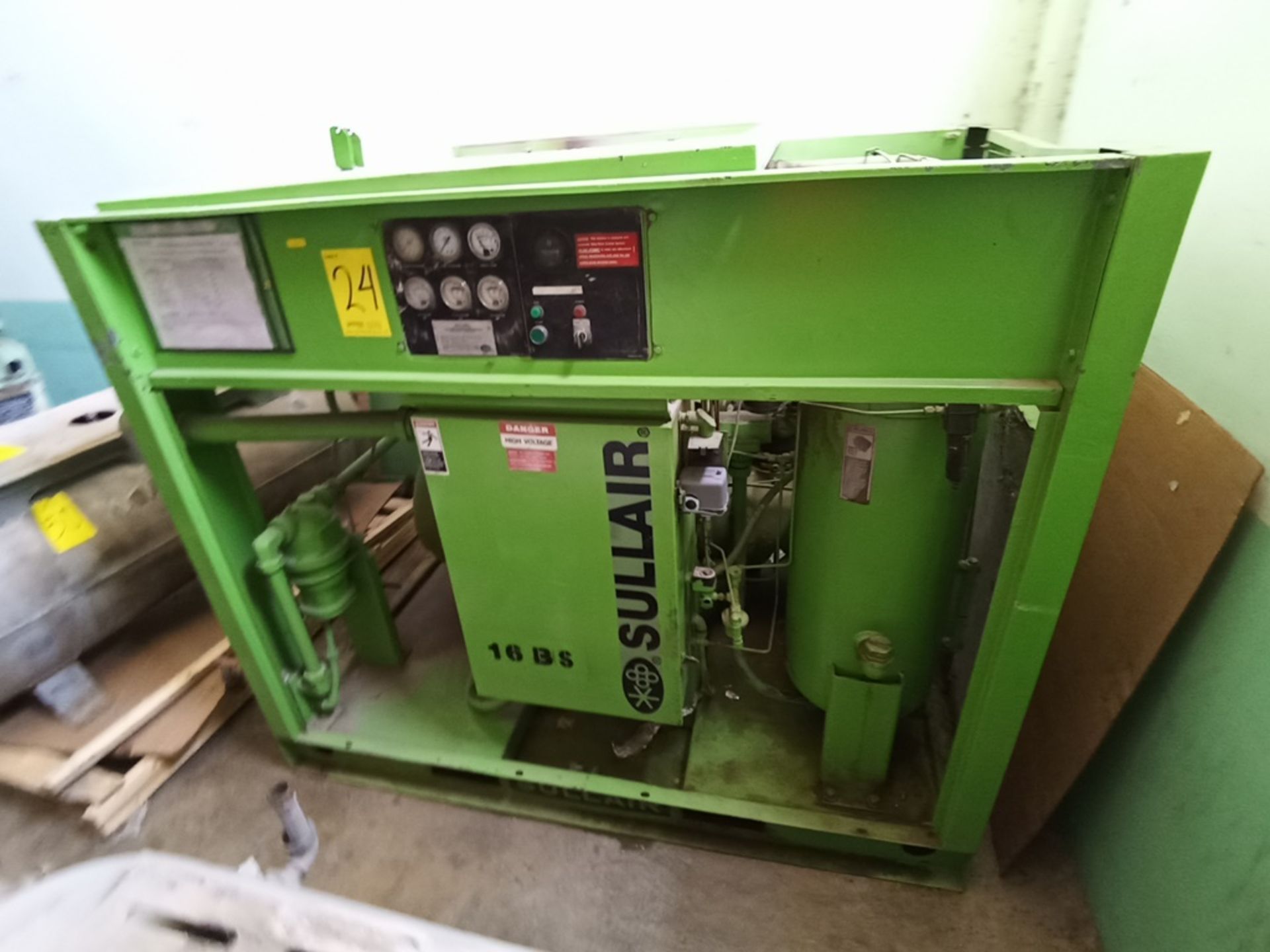 Sullair Air compressor, Model 16BS-75H-ACAC, S/N 003-76069 - Image 3 of 23