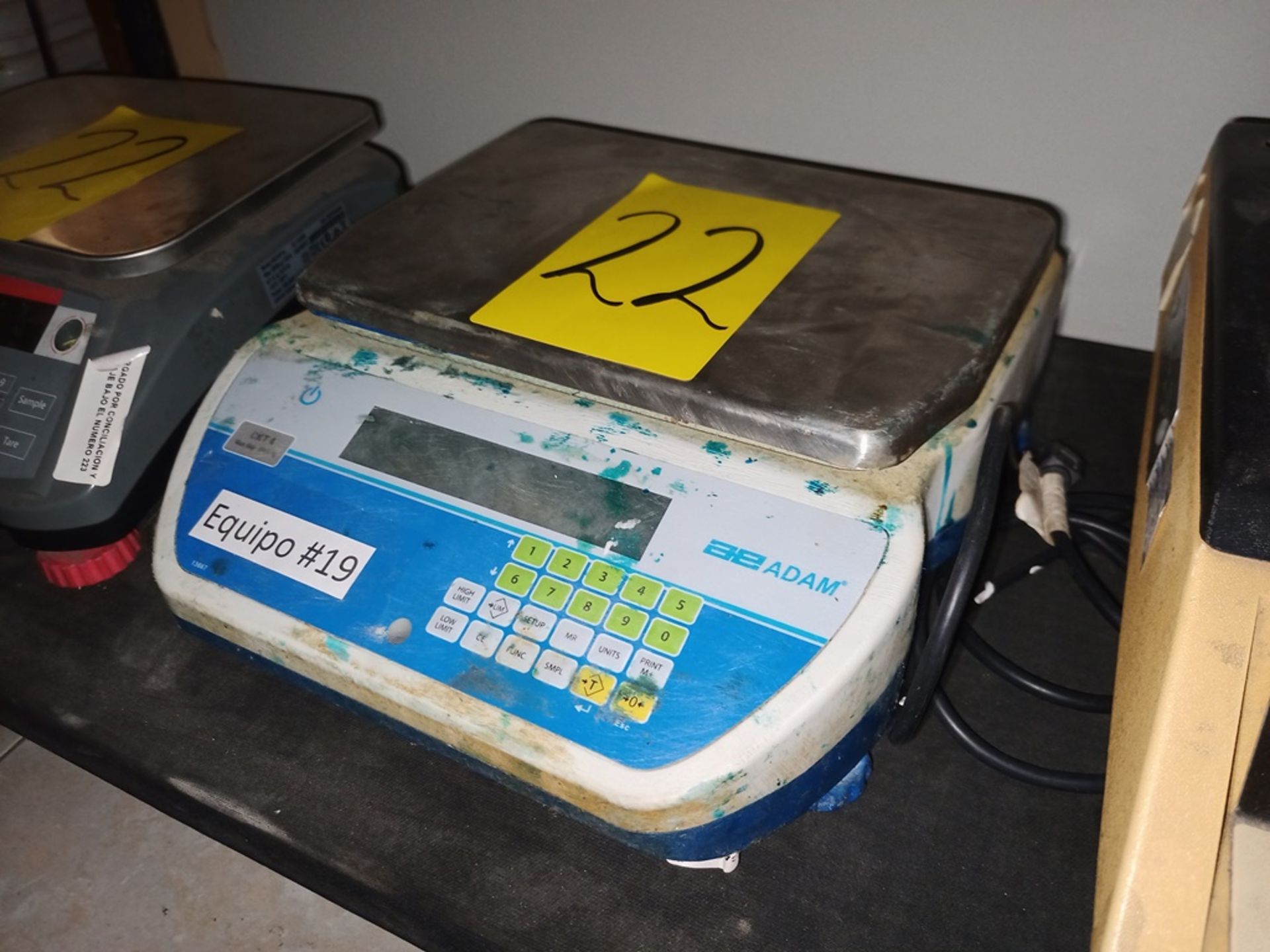 UWE Weighing Machine Model OAC-6 Serial number not available; Adam Brand 4kg Scale, Model CKT - Image 10 of 14