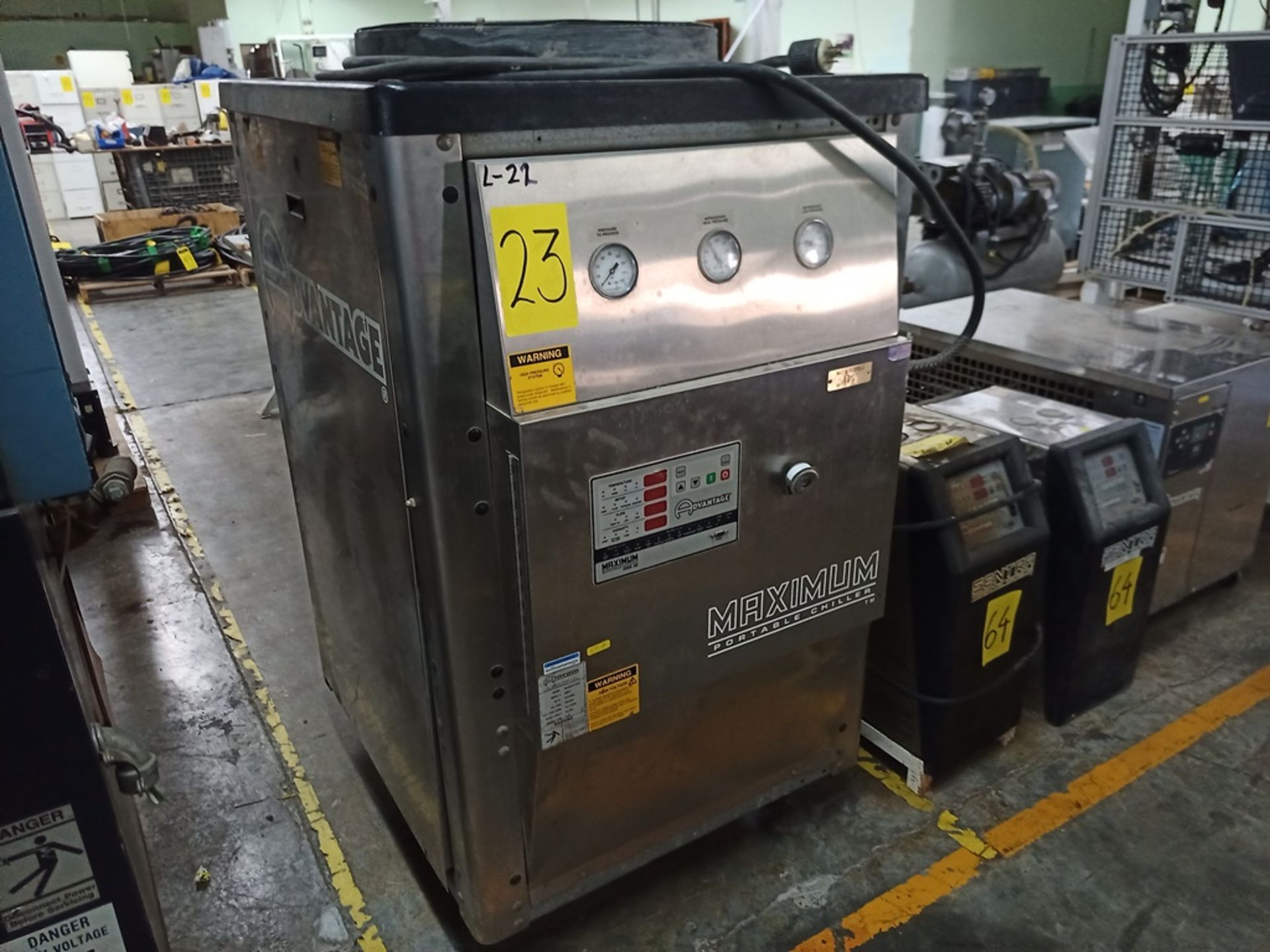 Advantage Chiller Type Cooler, Model MK-5AM-21HFX, Serial No. 84837, Year 2003, 230V/3PH/60Hz - Image 17 of 22